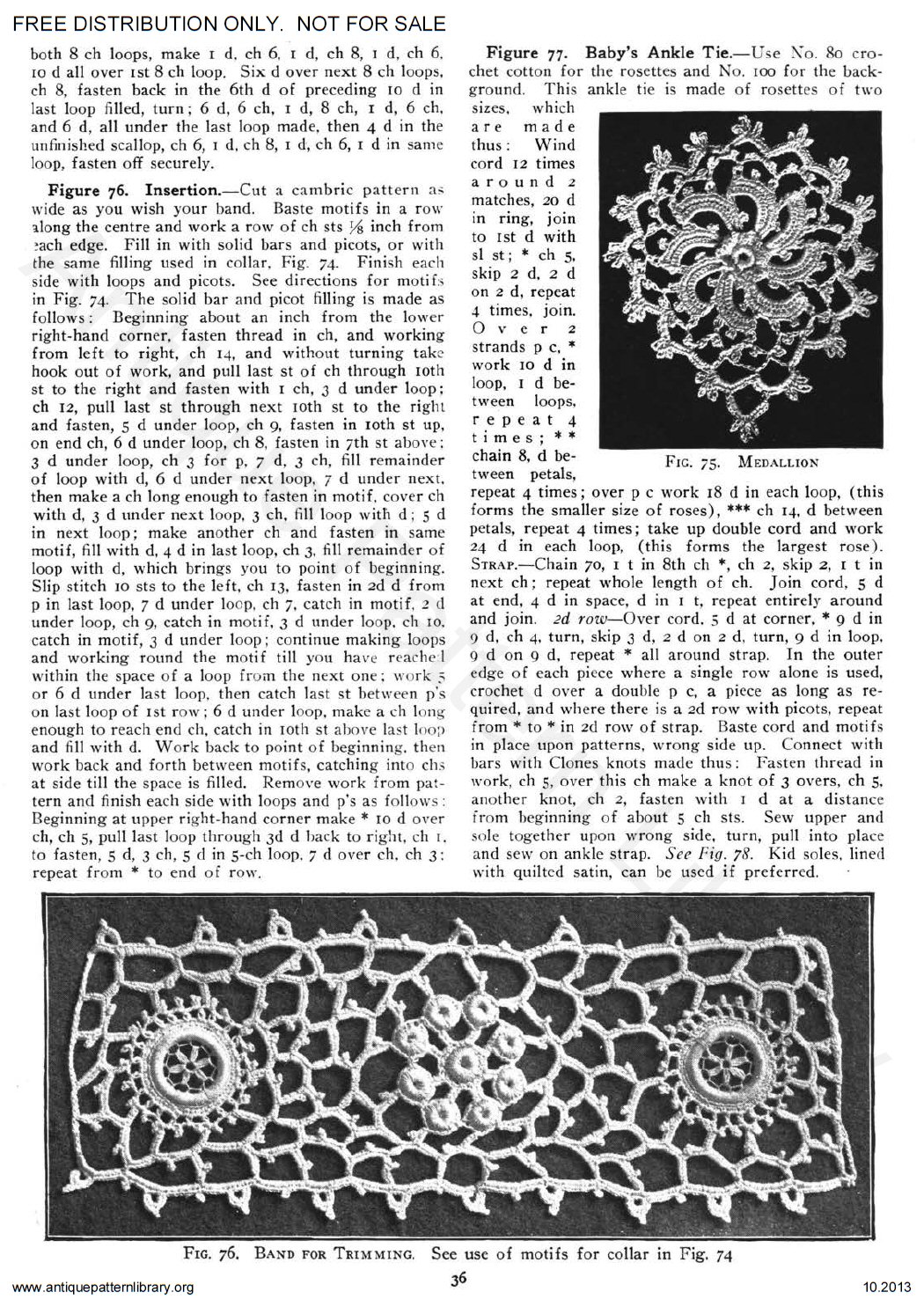 6-JA025 Priscilla Irish Crochet Book No. 2,