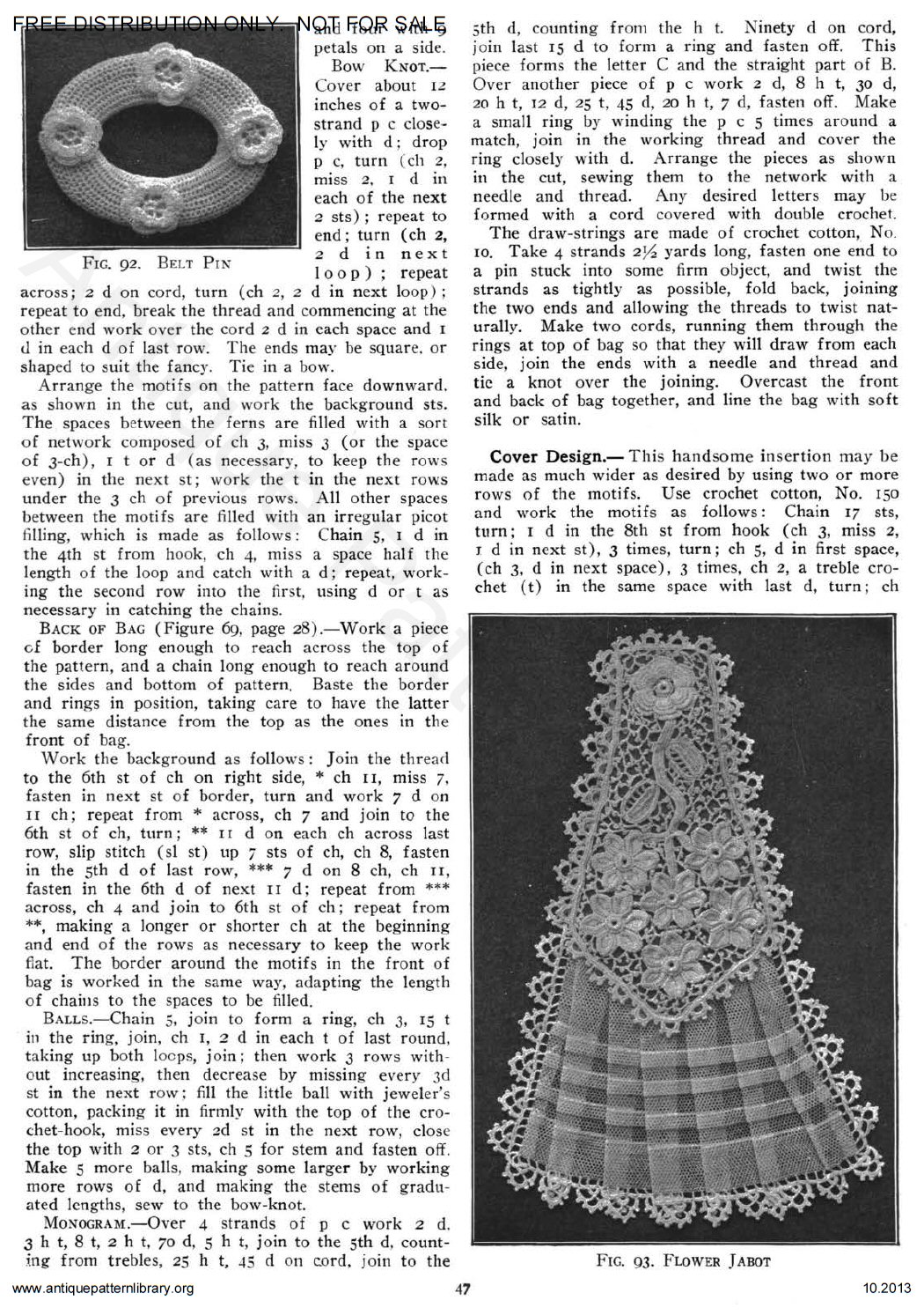 6-JA025 Priscilla Irish Crochet Book No. 2,