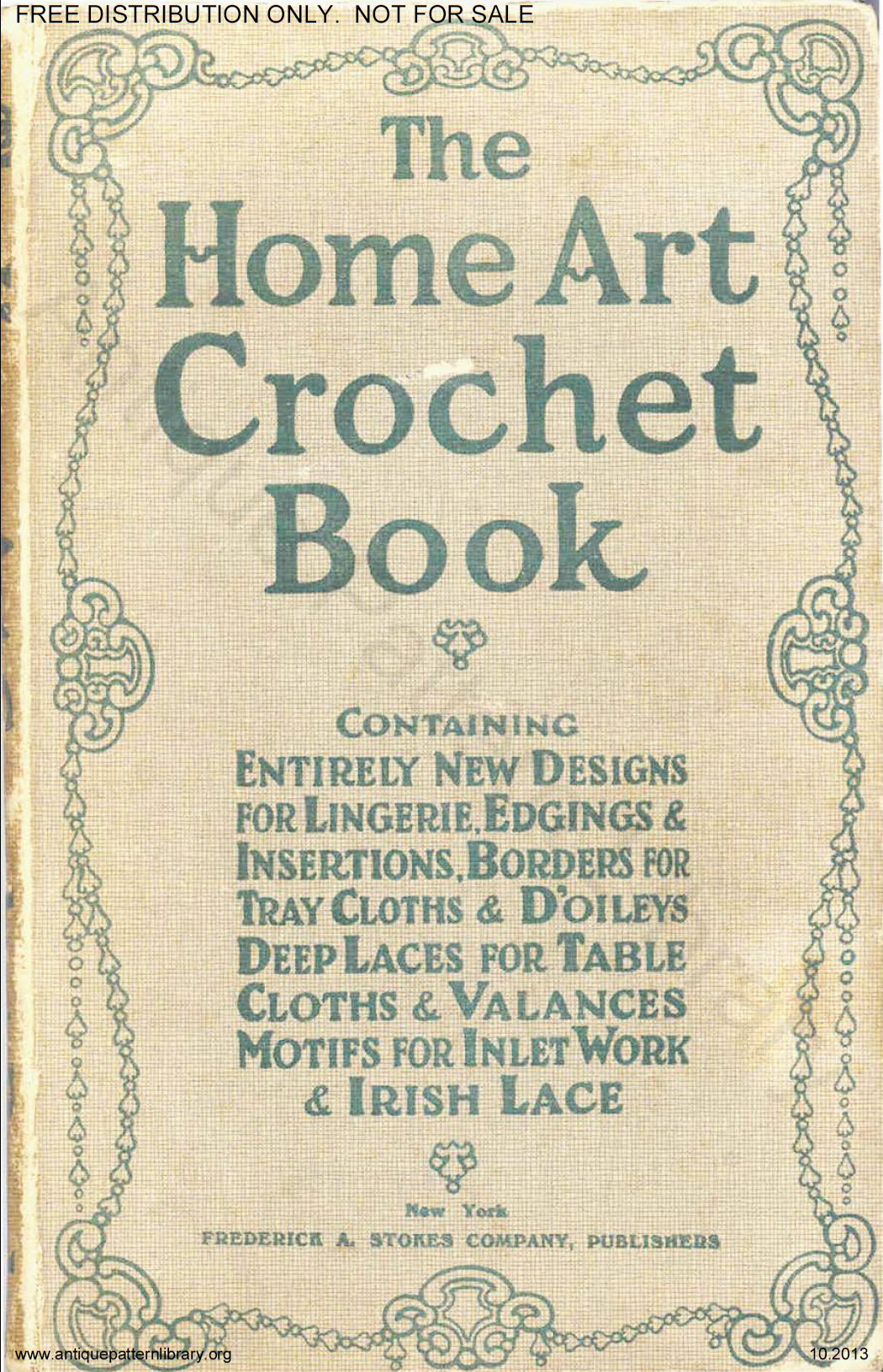 6-JA031 Home Art Crochet Book