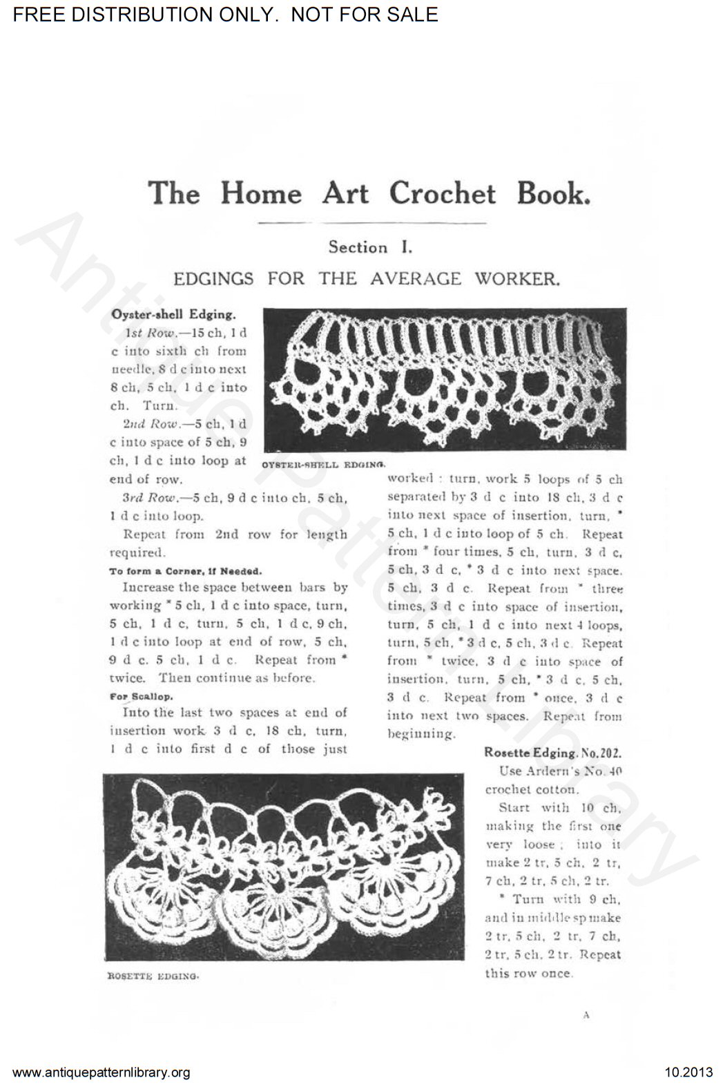 6-JA031 Home Art Crochet Book