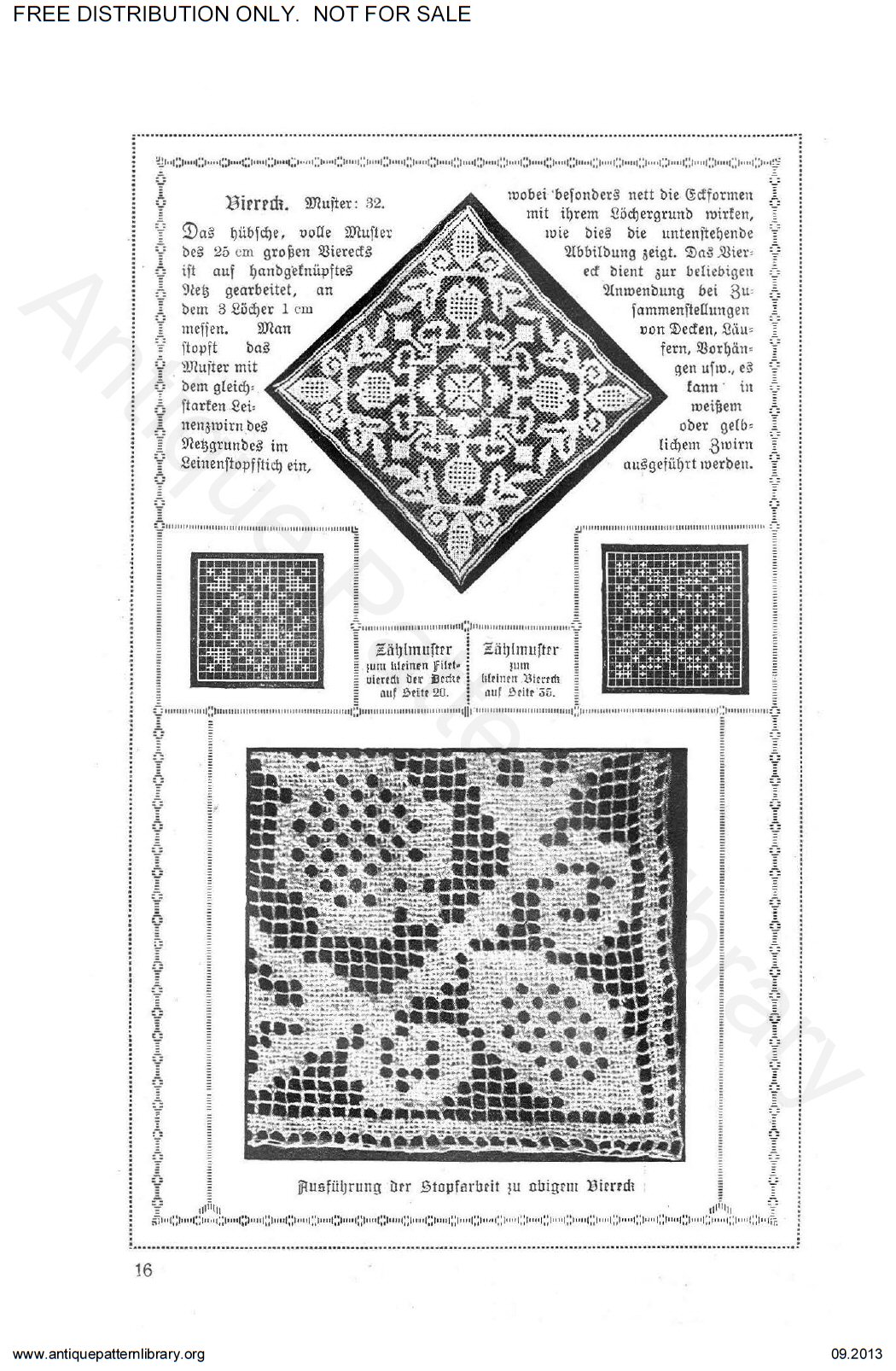 6-SW001 Filet-Arbeiten,