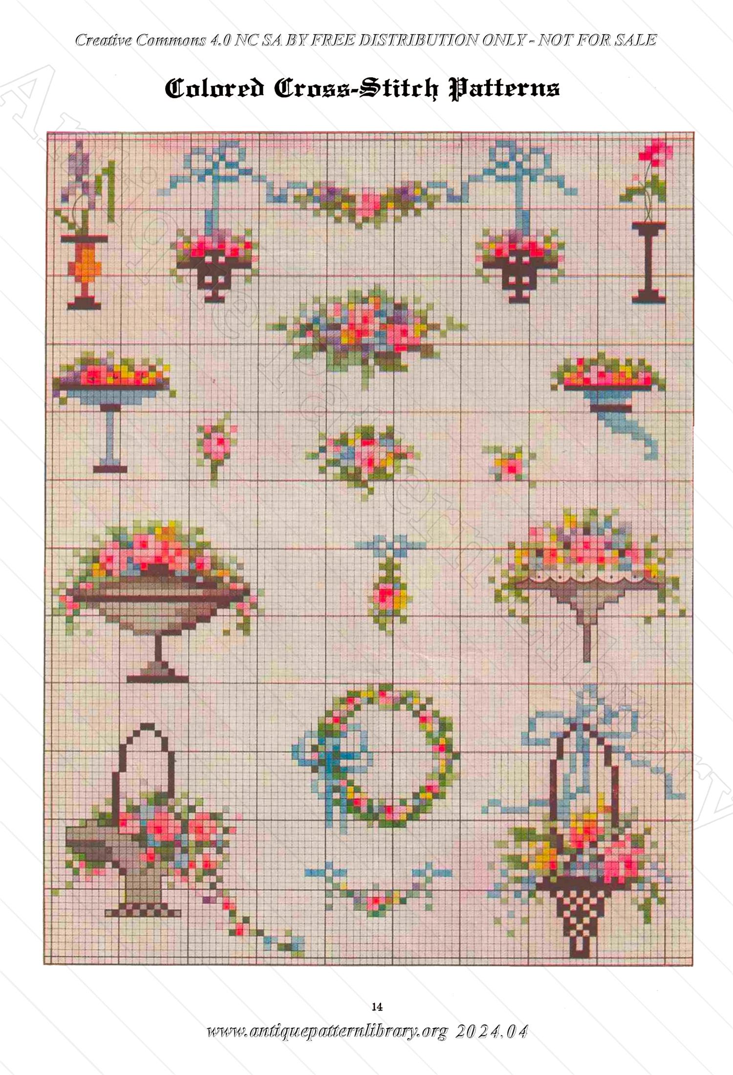 6-TA001 Crochet, Cross Stitch and Tatting