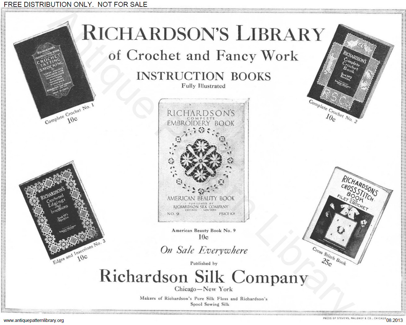 6-TA002 Richardson's Crochet Yokes