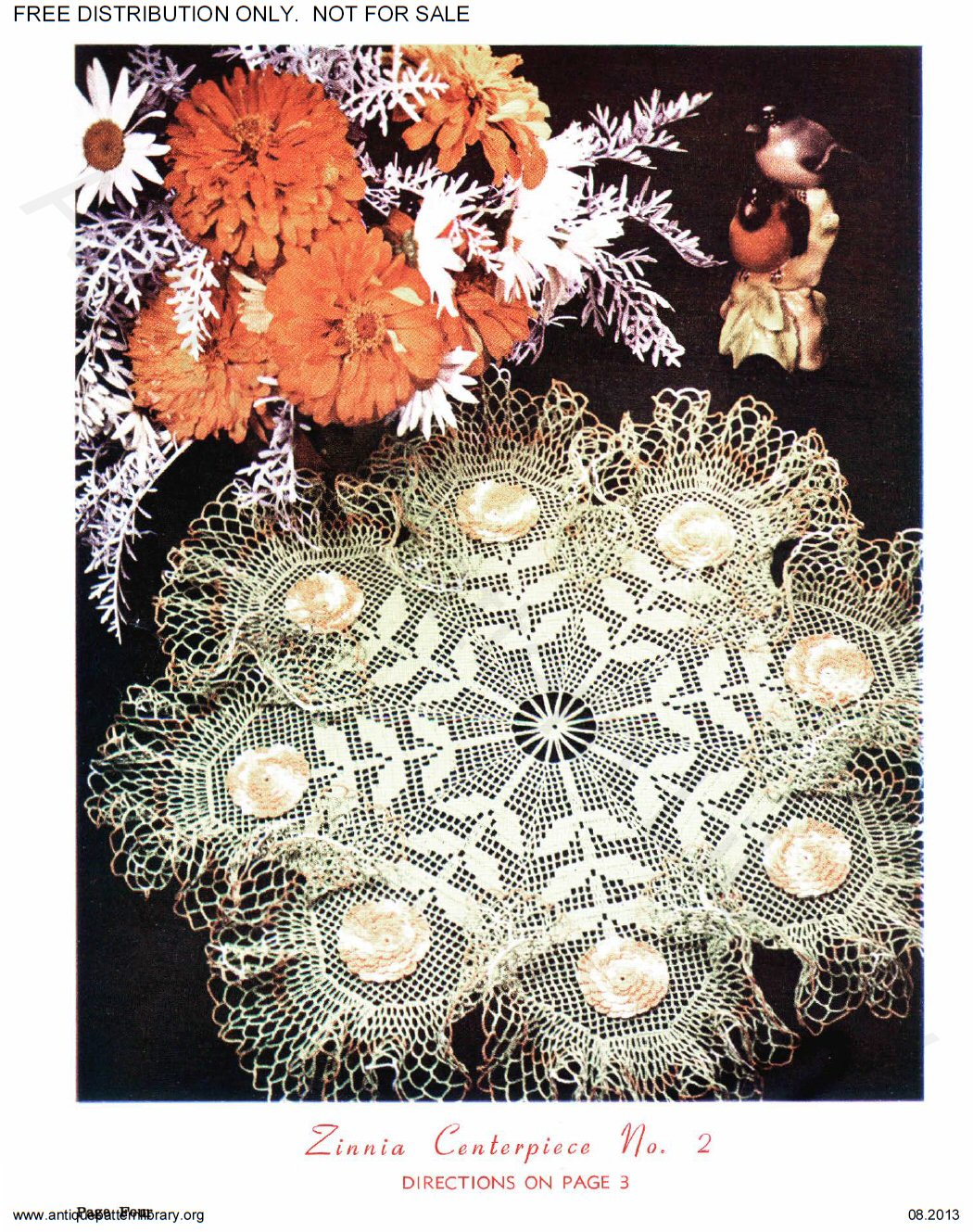 6-TA010 Lily Doilies Design Book No. 67