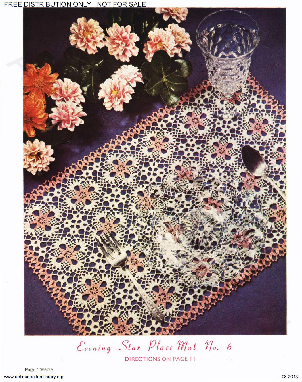 6-TA010 Lily Doilies Design Book No. 67