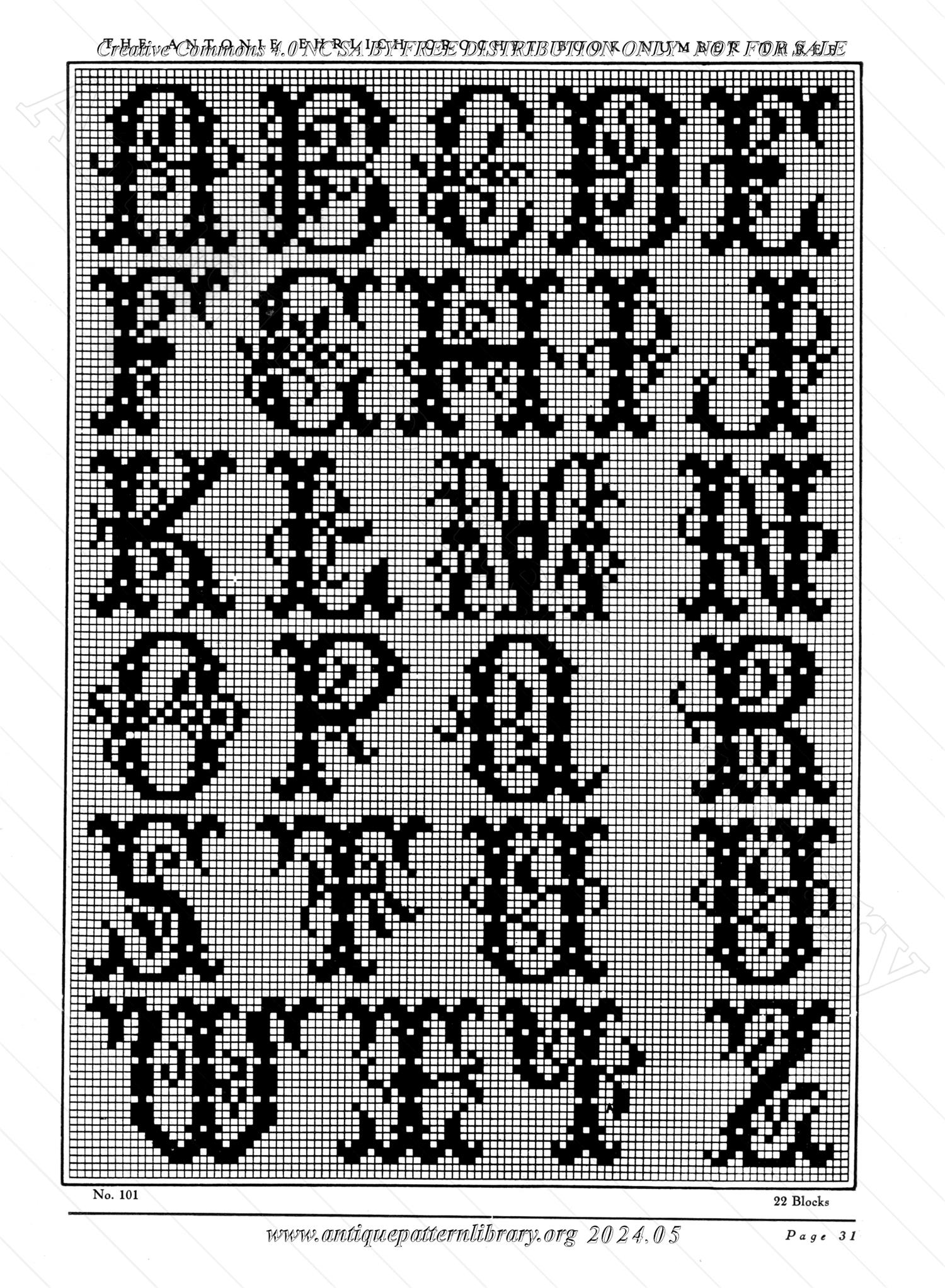 A-DC021 The Antonie Ehrlich Crochet Book No. 3: