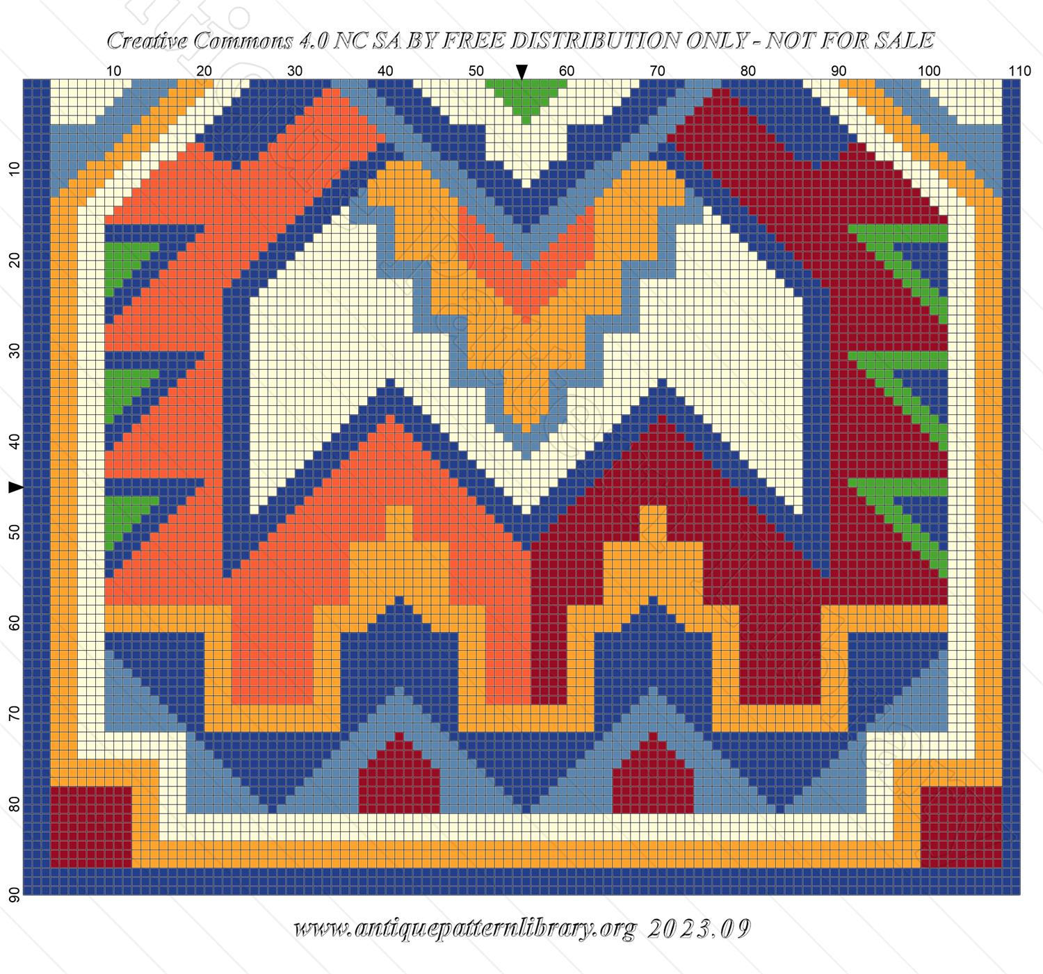 A-MH010 Tapestry design