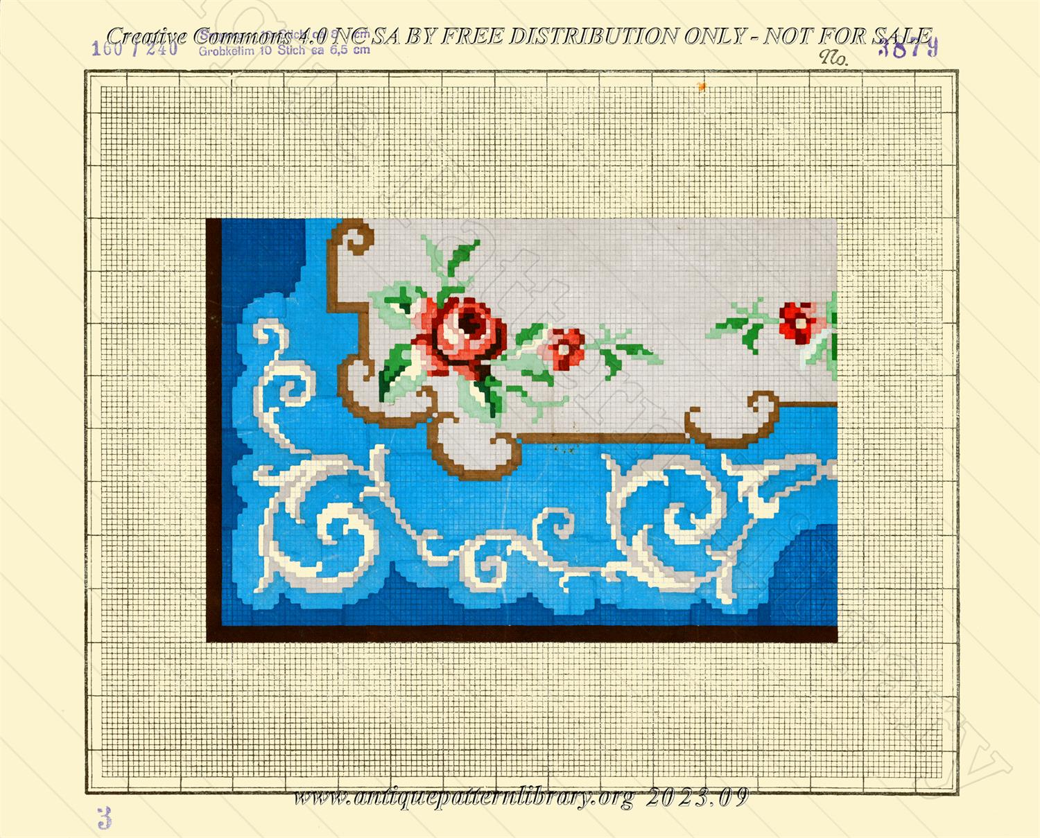 A-MH016 Tapestry design No. 3879