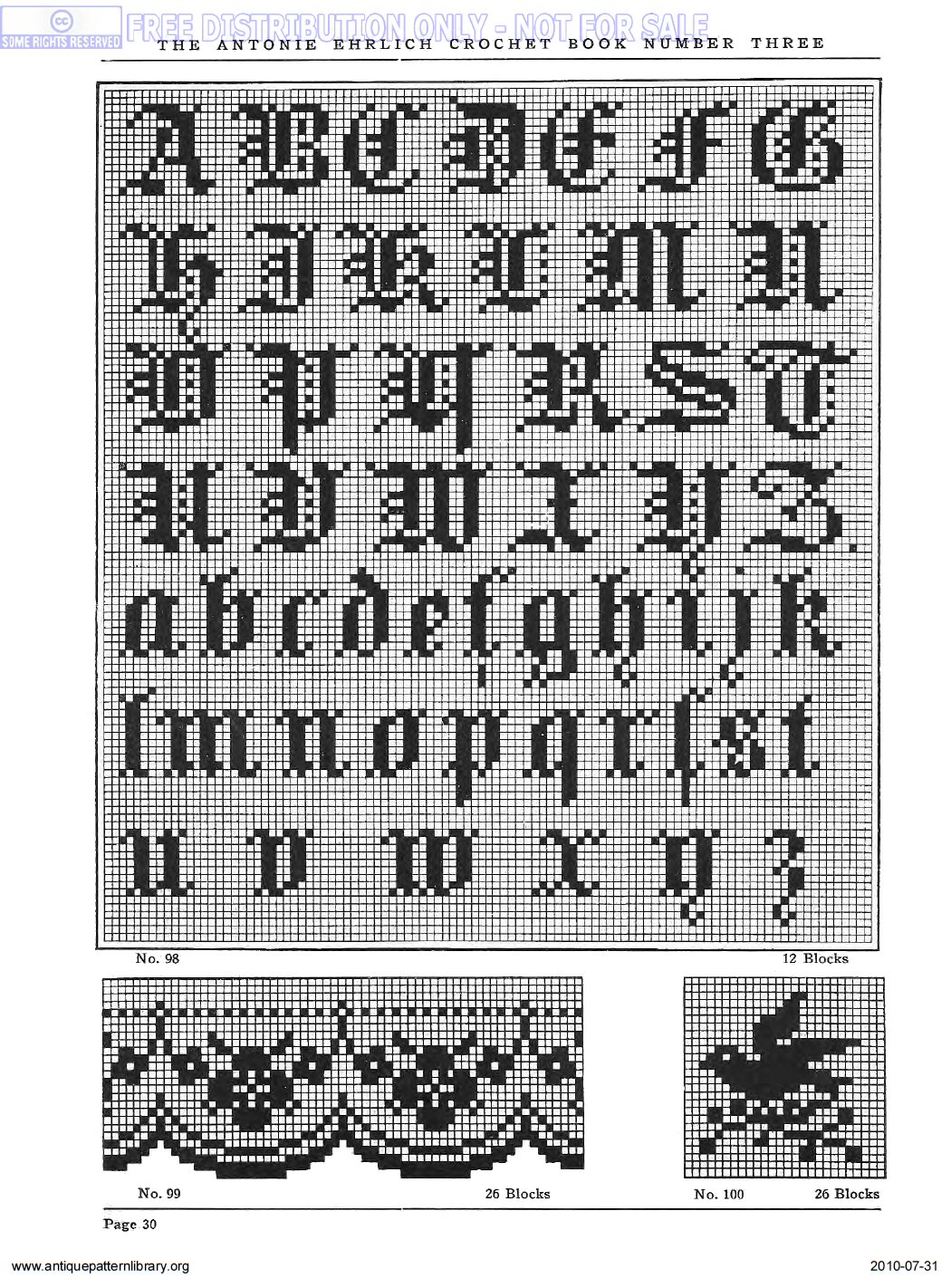 B-AH001 Antonie Ehrlich Crochet Book No. 3: