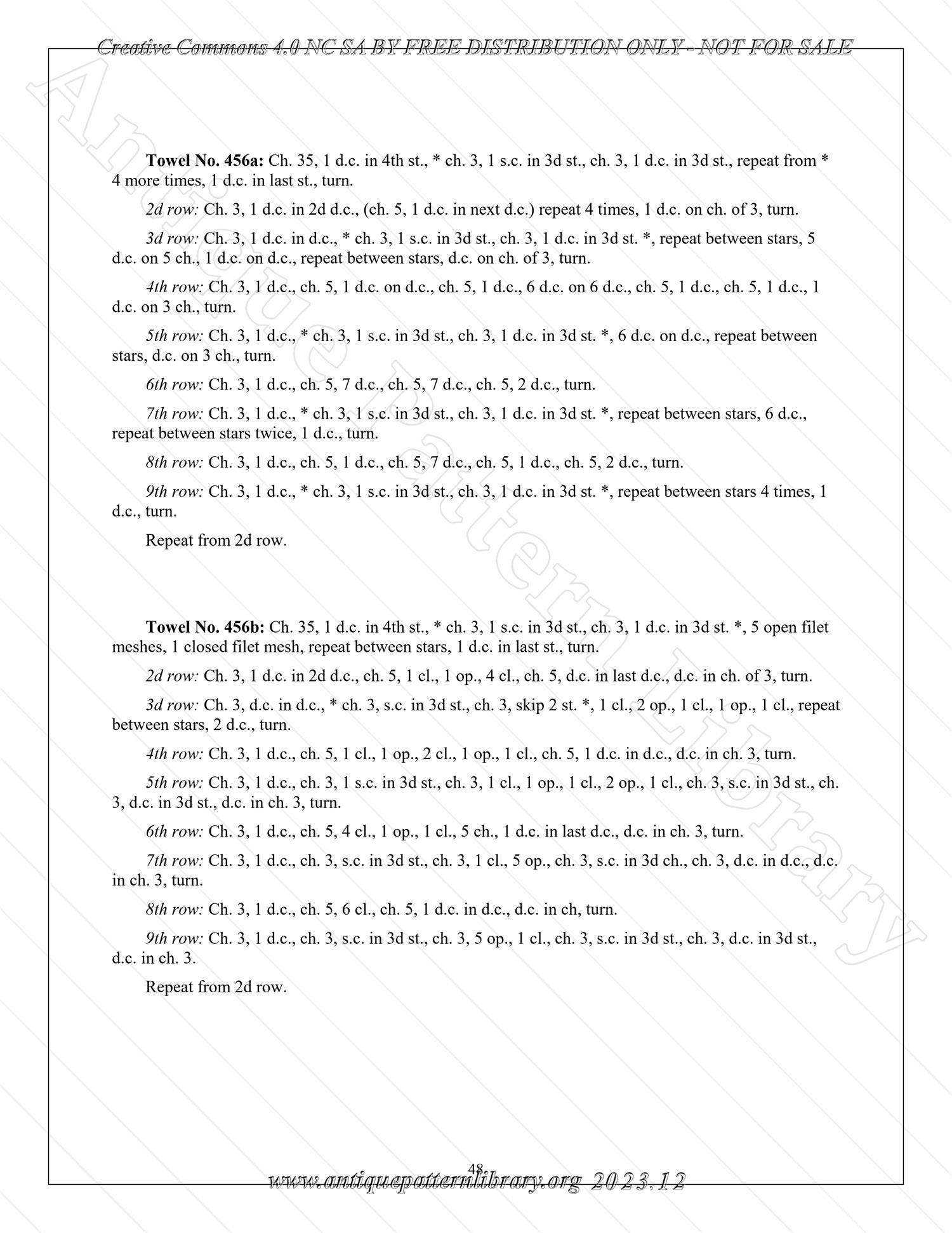 B-PB001 Lessons in Crochet