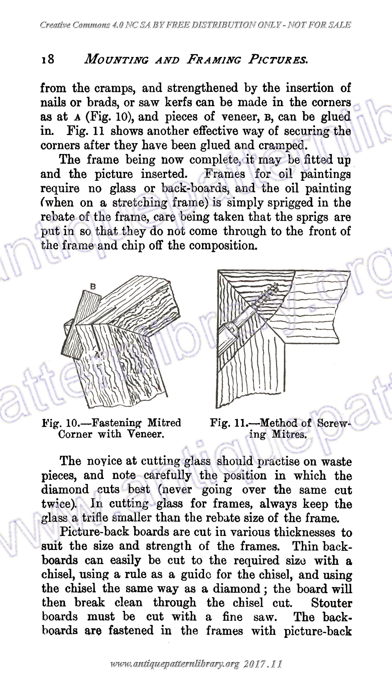 B-SW032 Mounting and Framing Pictures