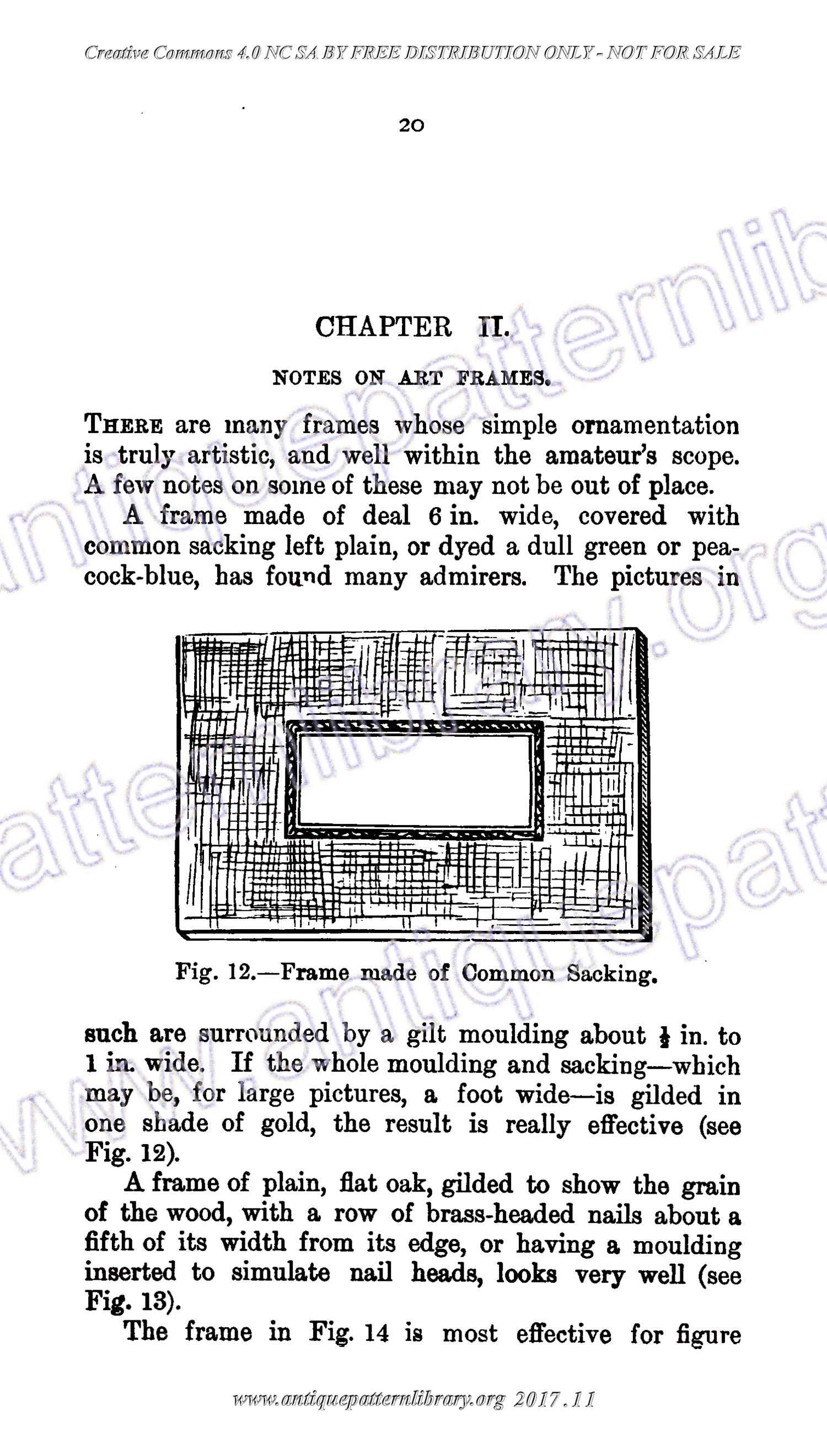 B-SW032 Mounting and Framing Pictures