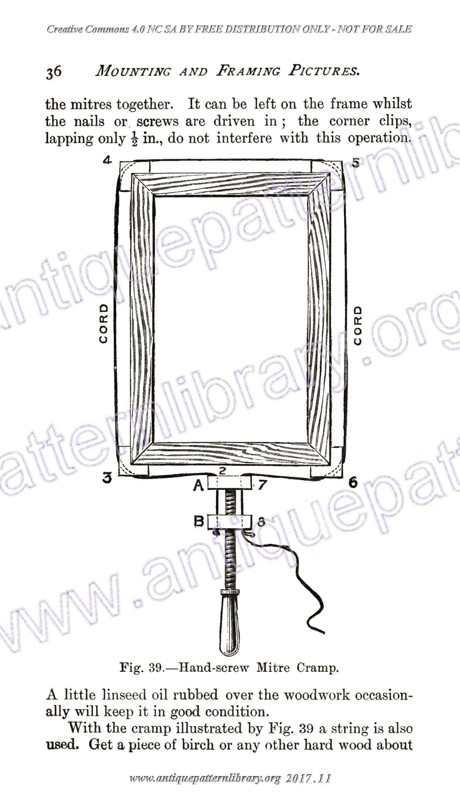 B-SW032 Mounting and Framing Pictures