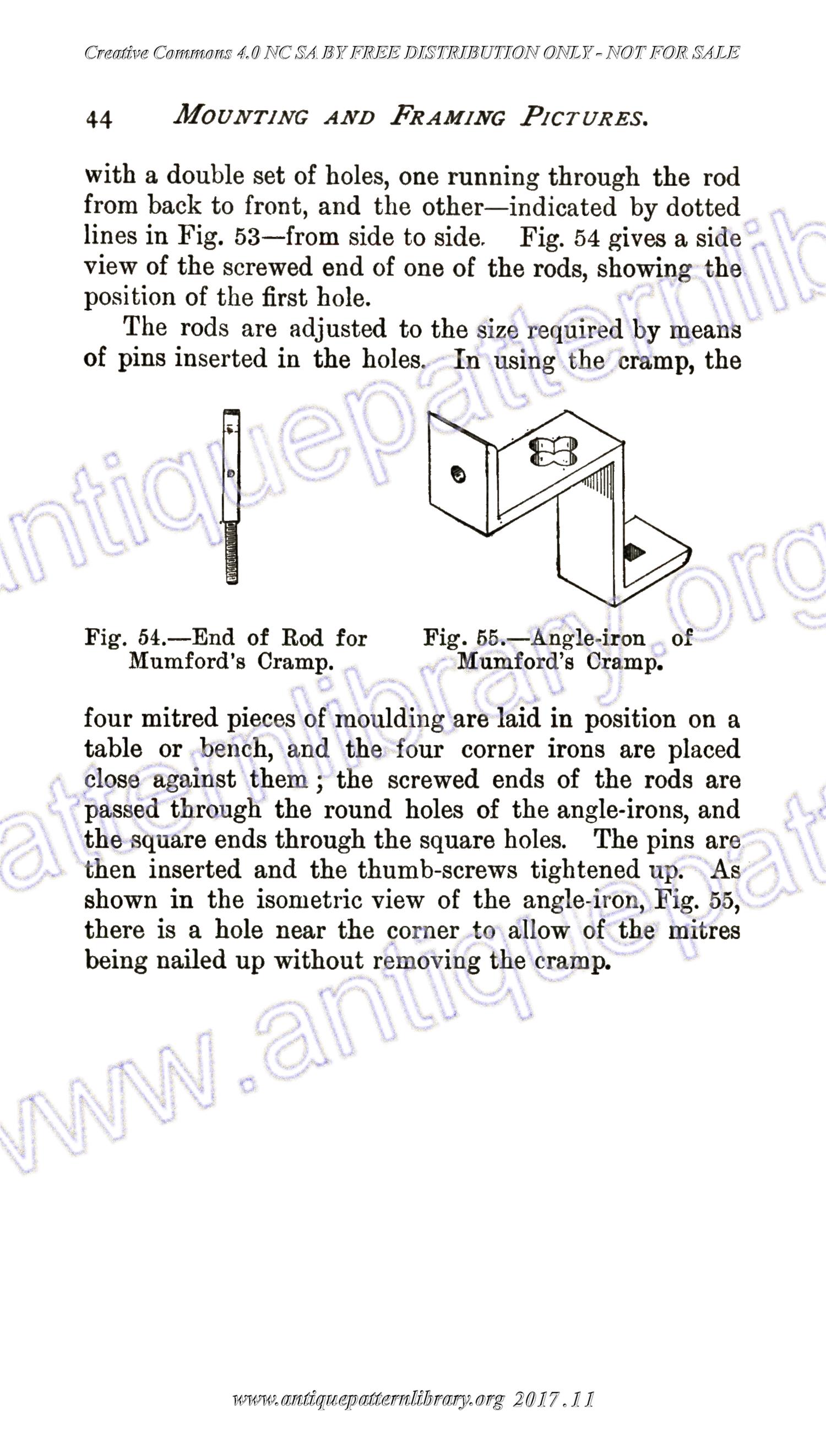 B-SW032 Mounting and Framing Pictures