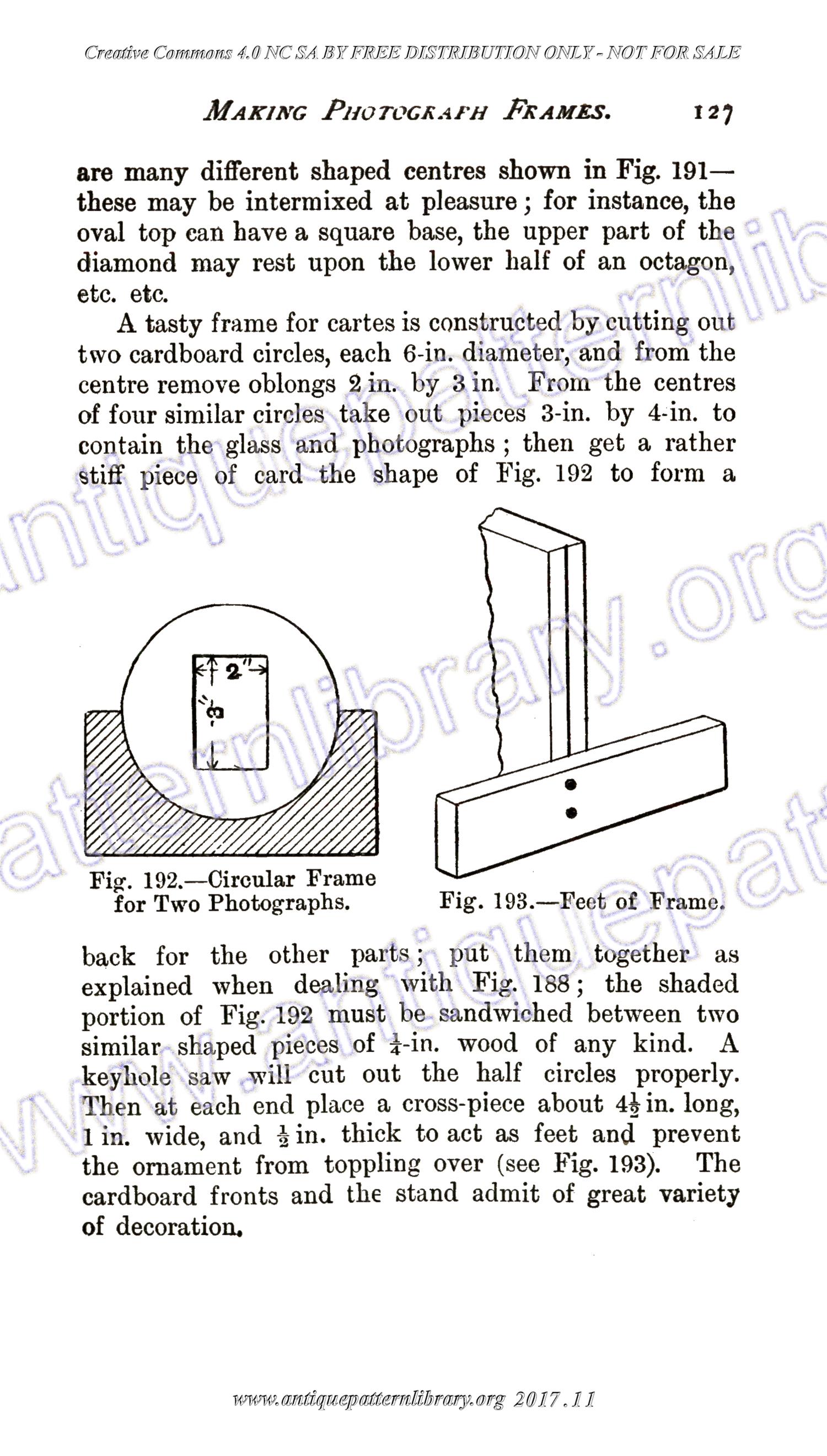 B-SW032 Mounting and Framing Pictures