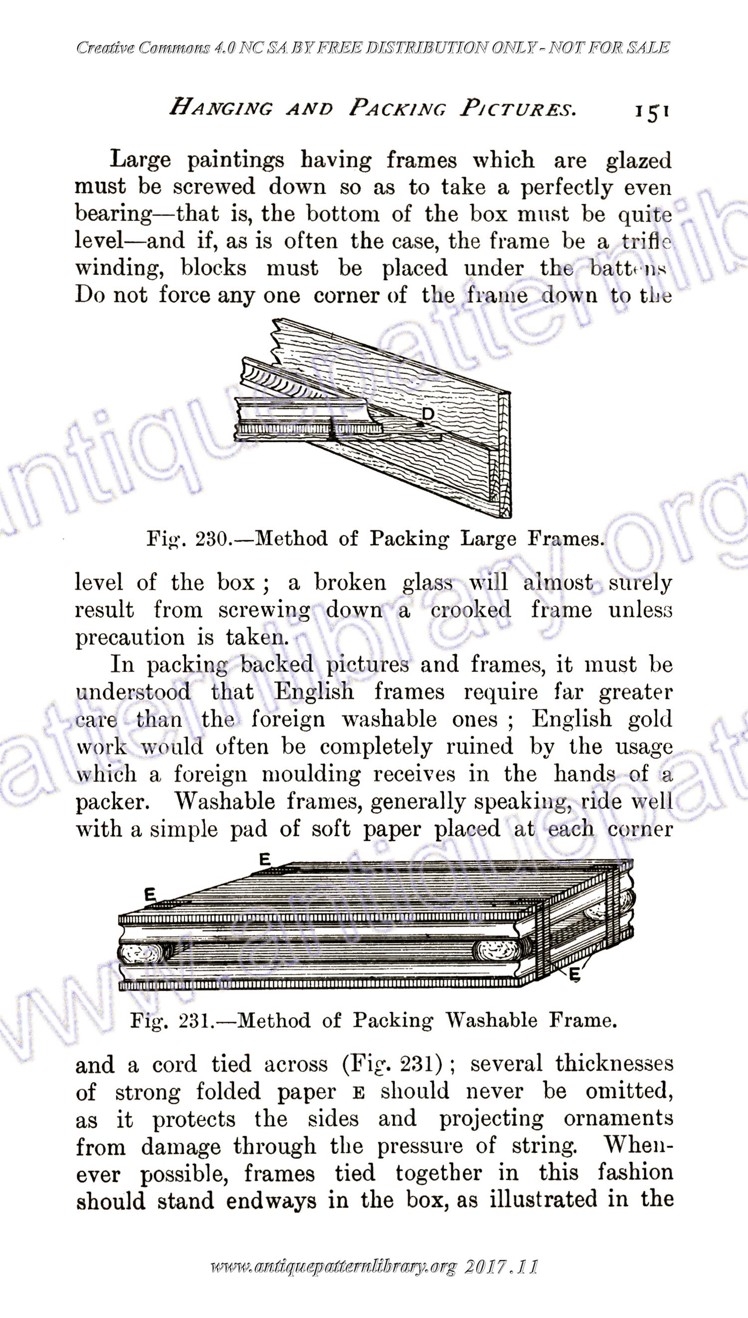 B-SW032 Mounting and Framing Pictures