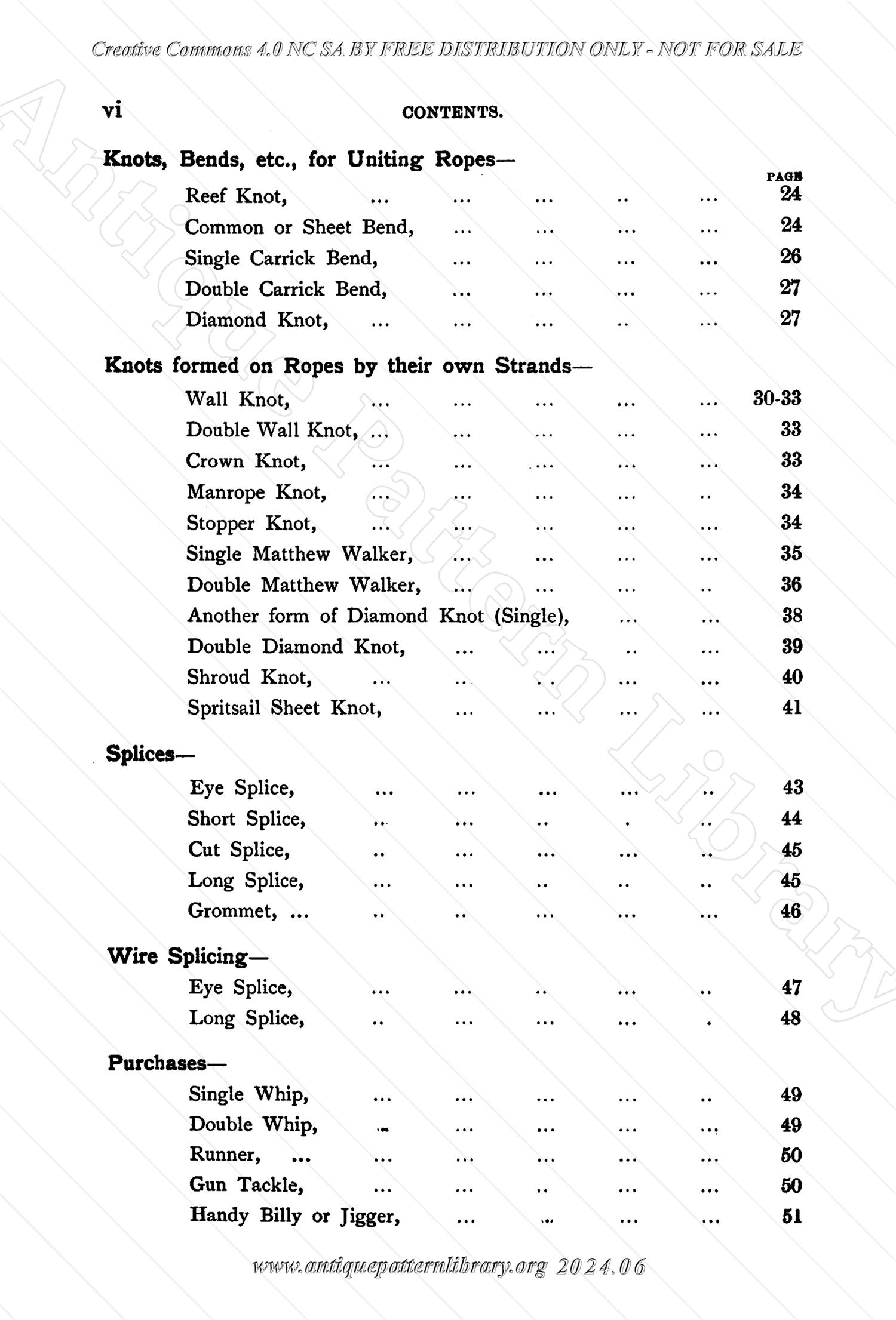 B-SW048 Knots and Splices