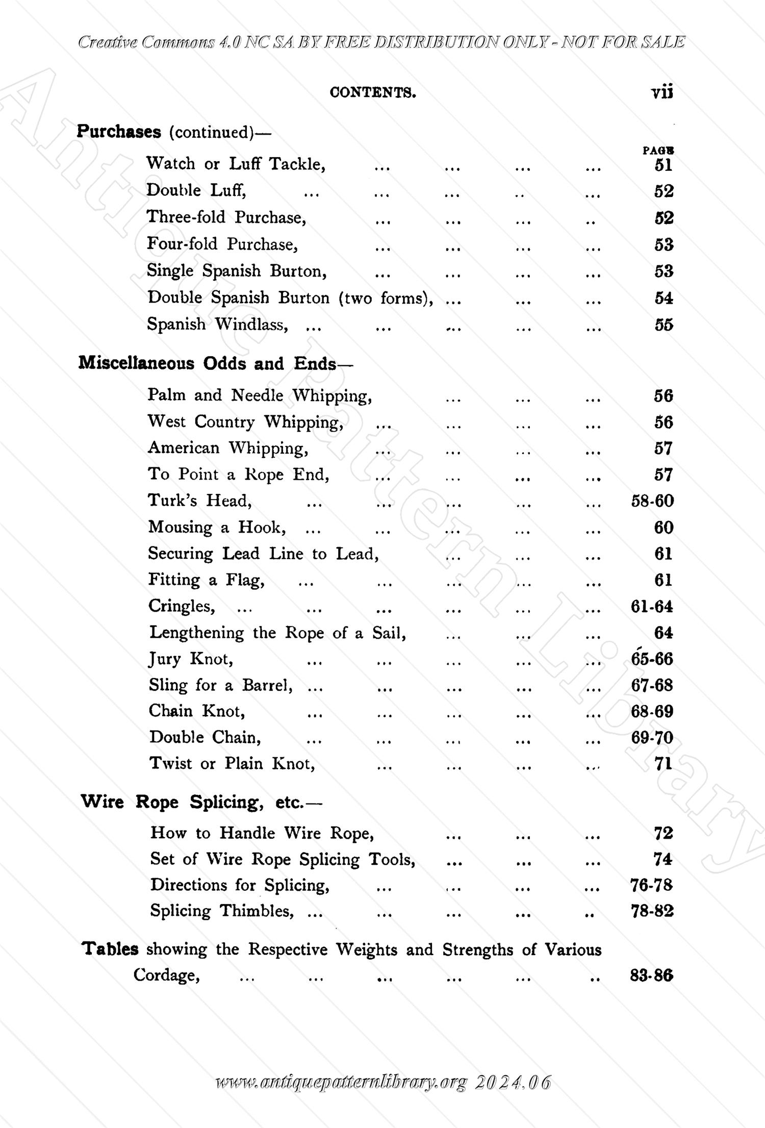 B-SW048 Knots and Splices