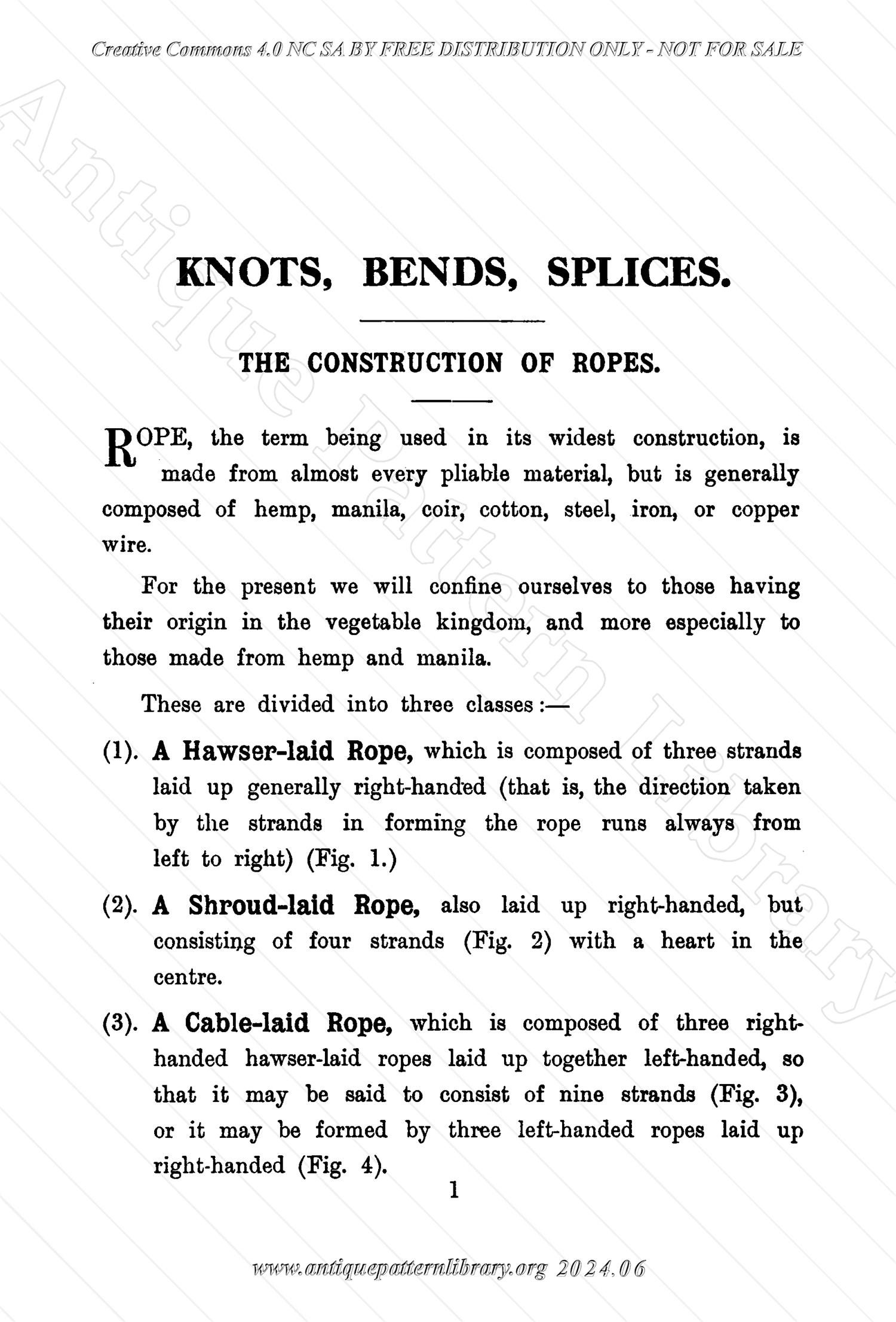 B-SW048 Knots and Splices