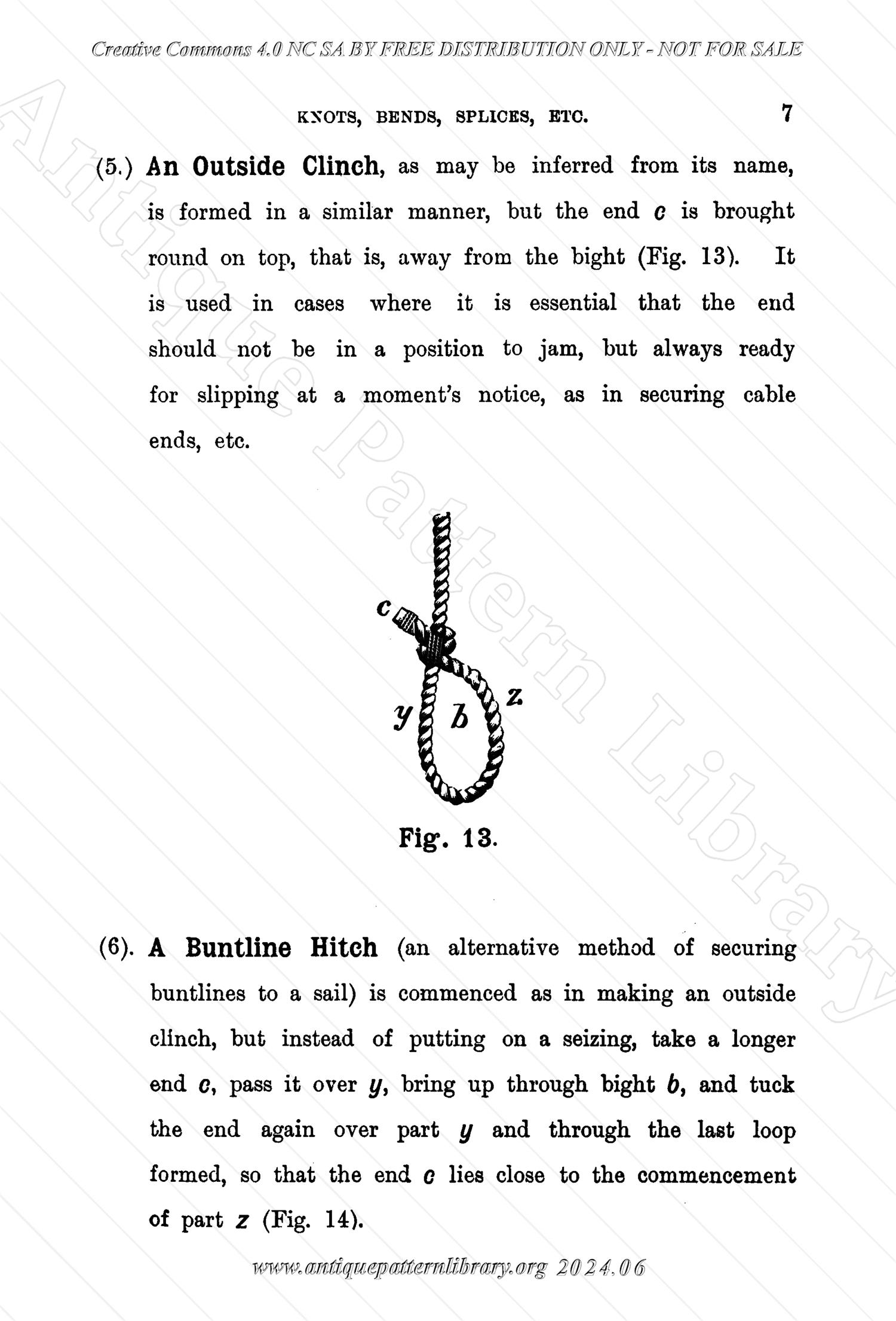 B-SW048 Knots and Splices