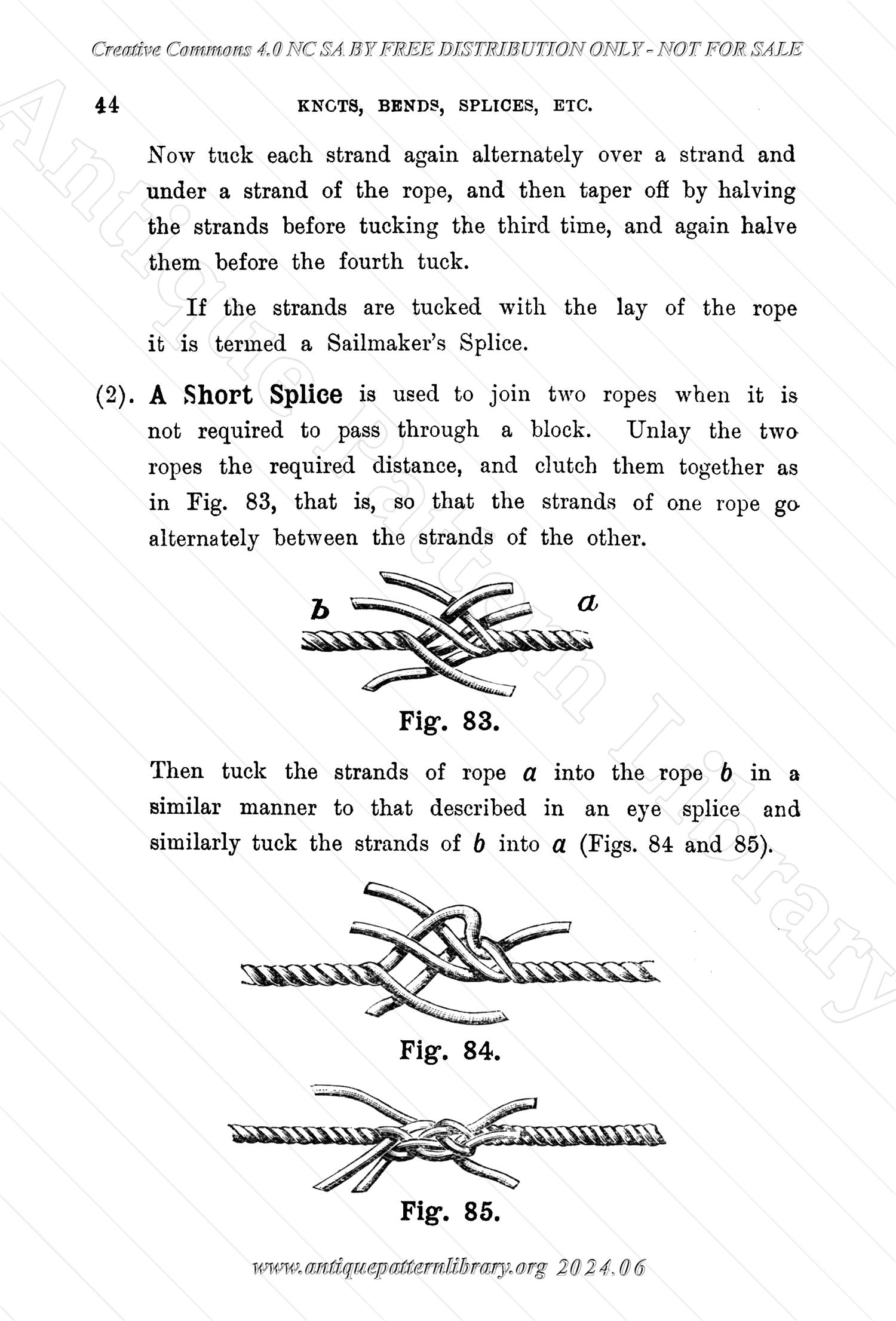 B-SW048 Knots and Splices