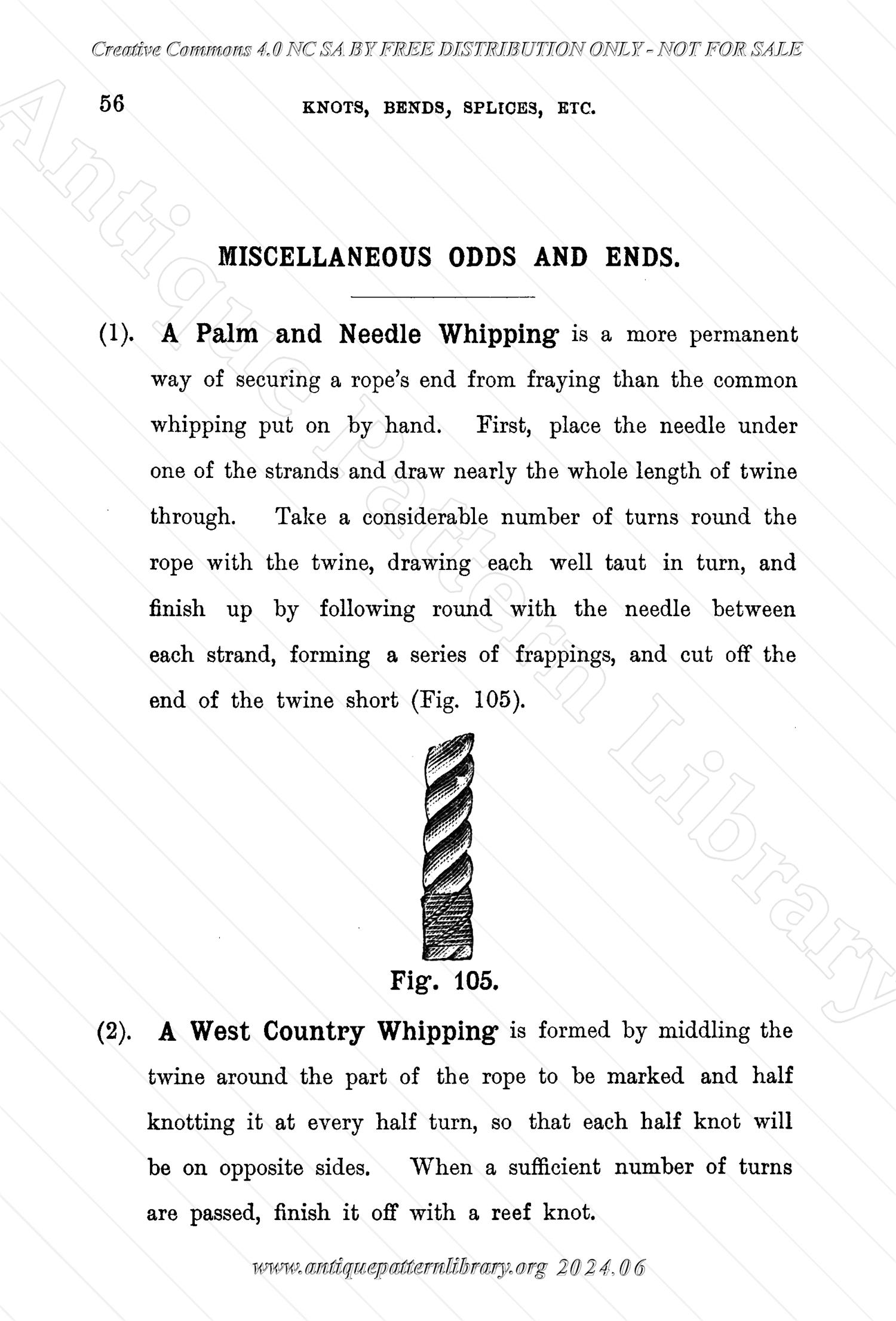 B-SW048 Knots and Splices