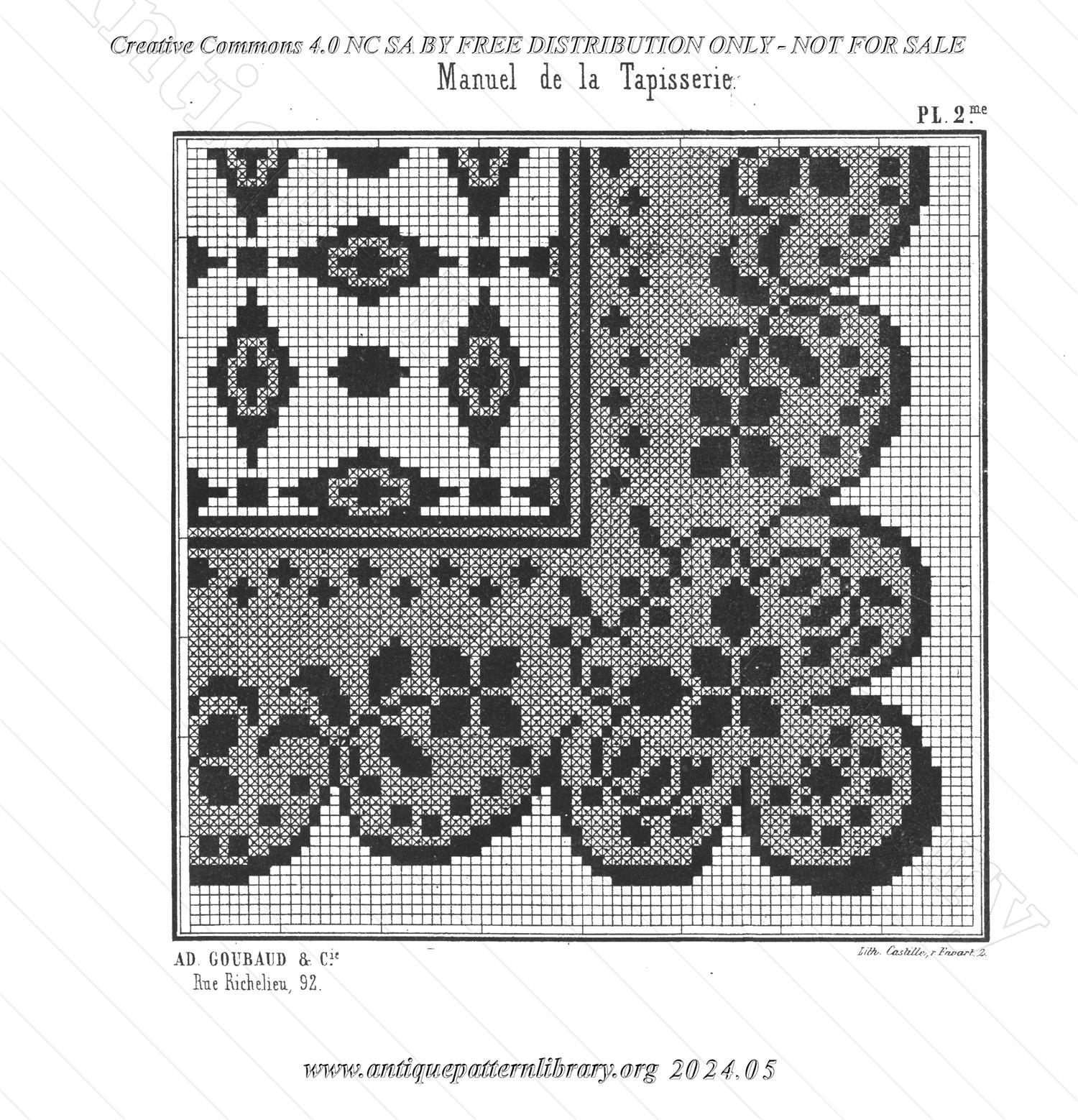 B-SW052 Manuel Encyclopdique du Travail de la Tapisserie