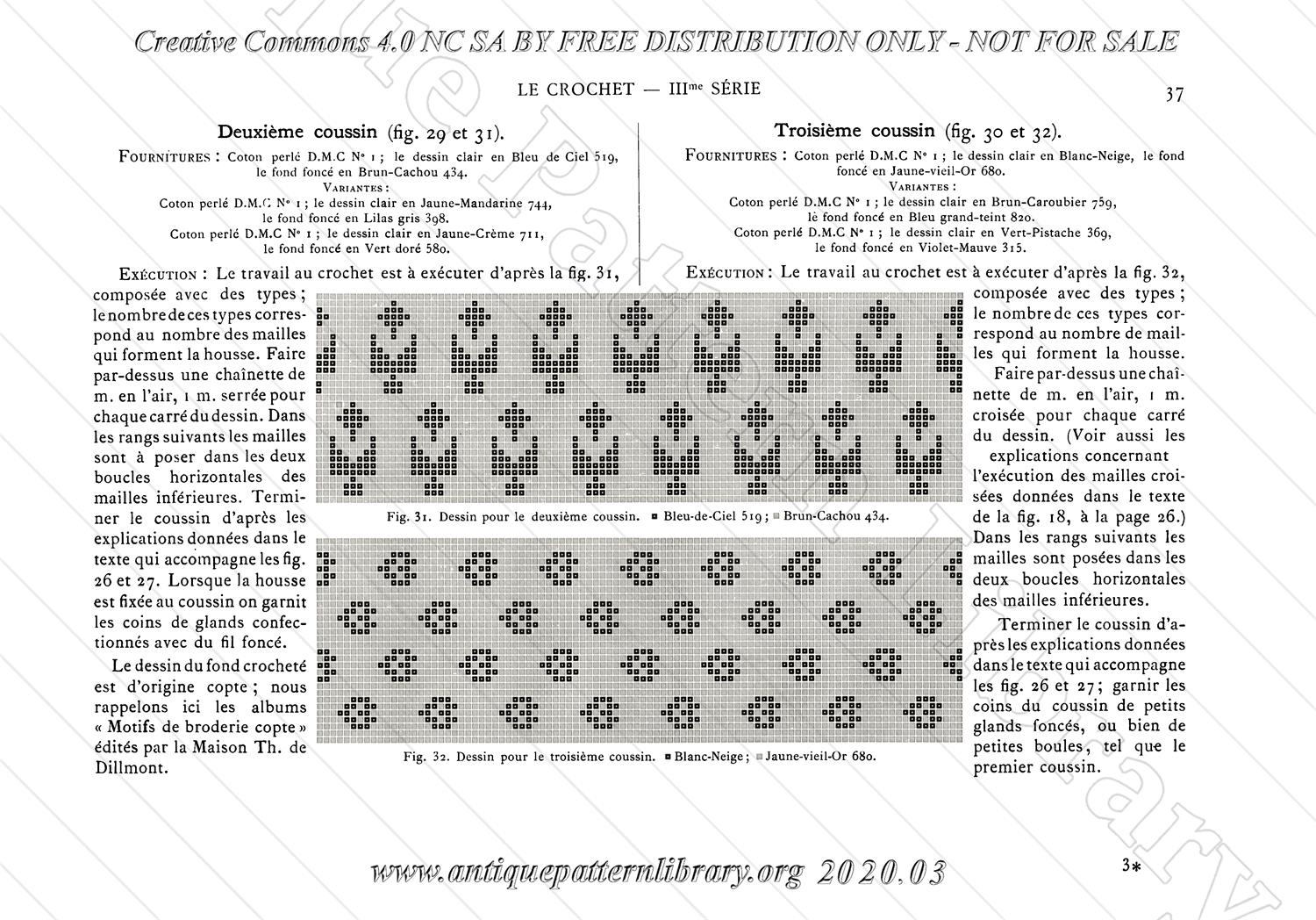 B-SW062 Le Crochet - IIIme Serie