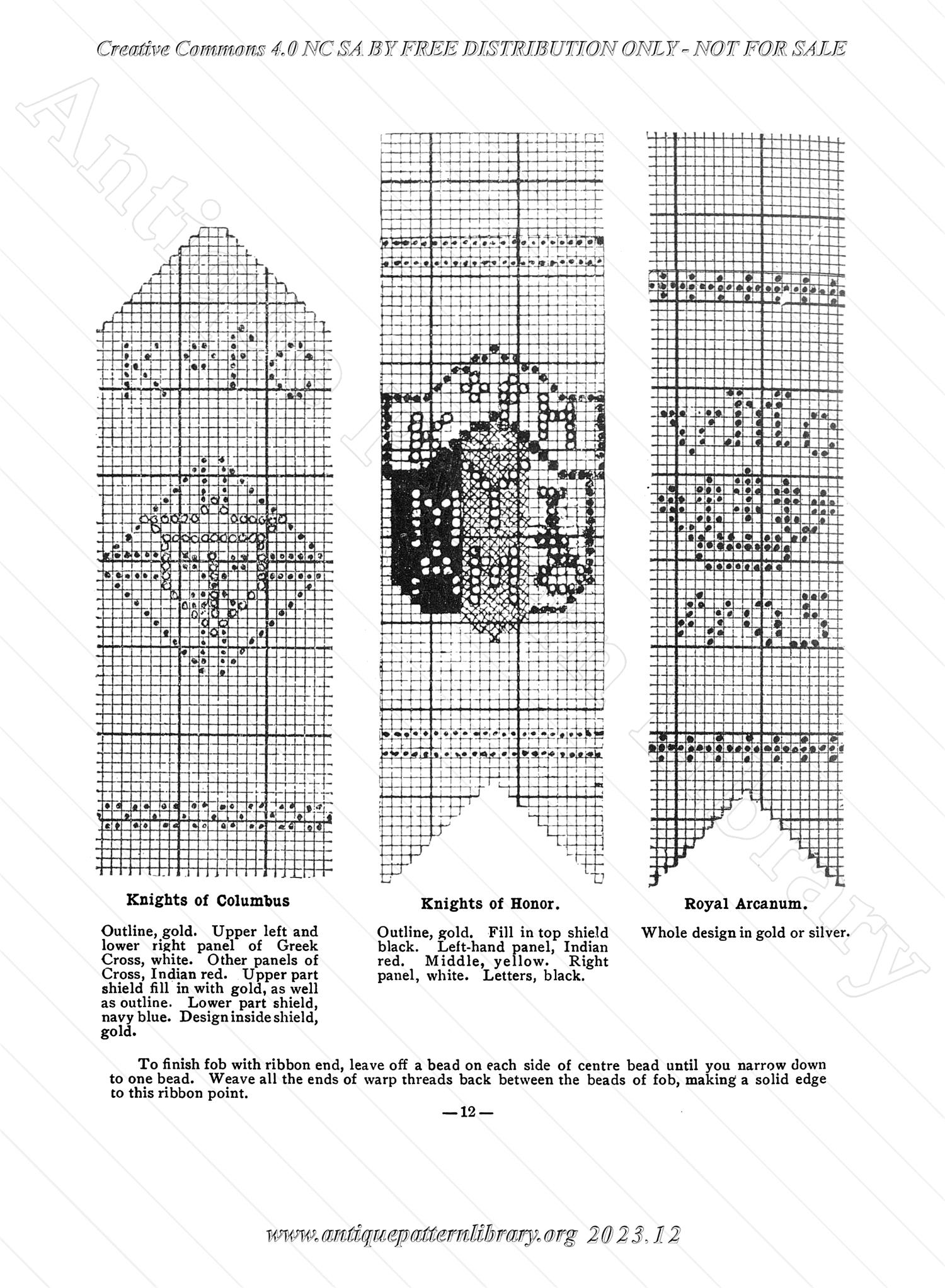 B-SW067 Apache Beadwork