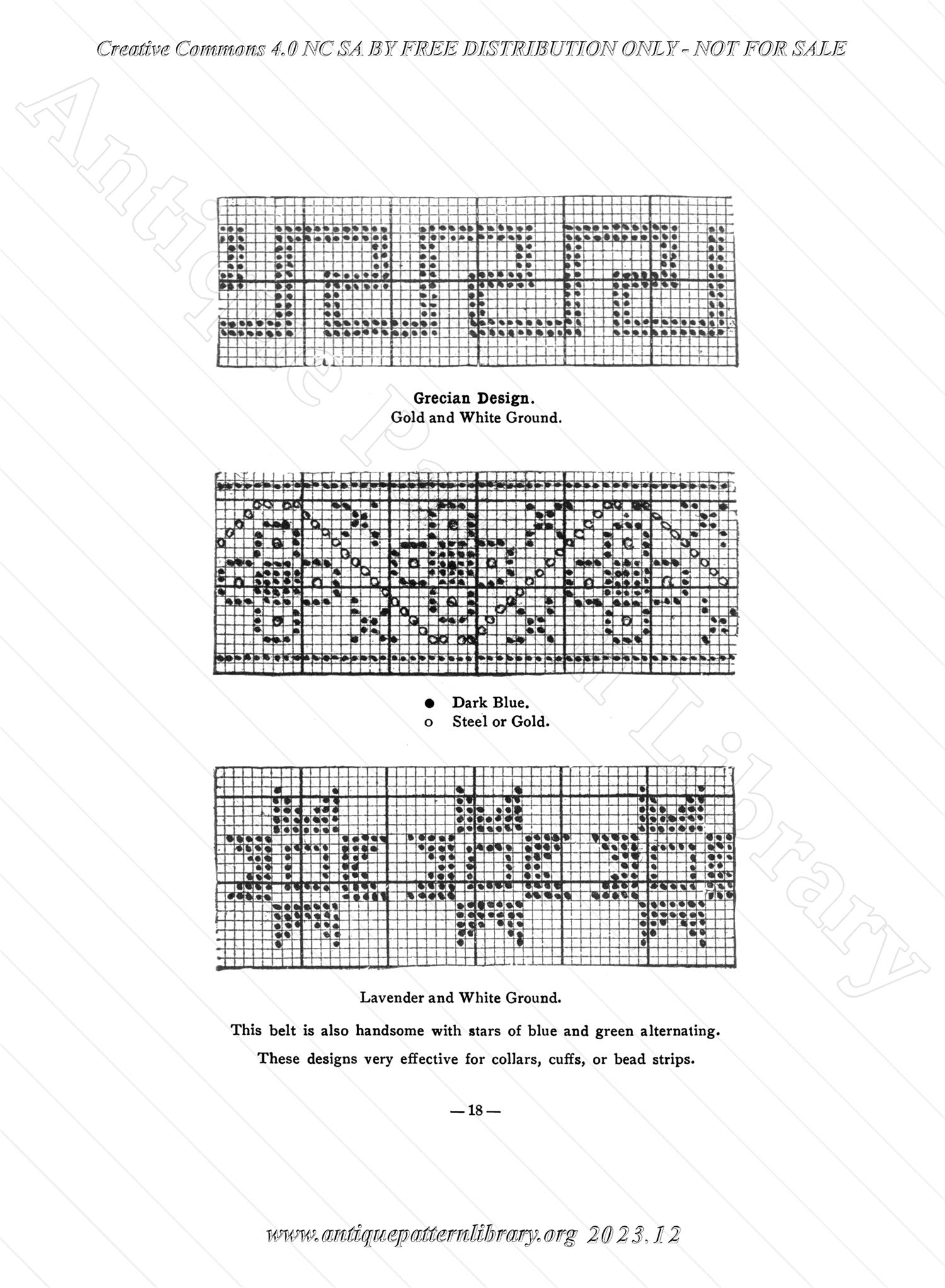 B-SW067 Apache Beadwork