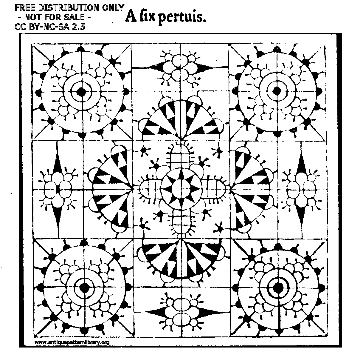 A six pertuis