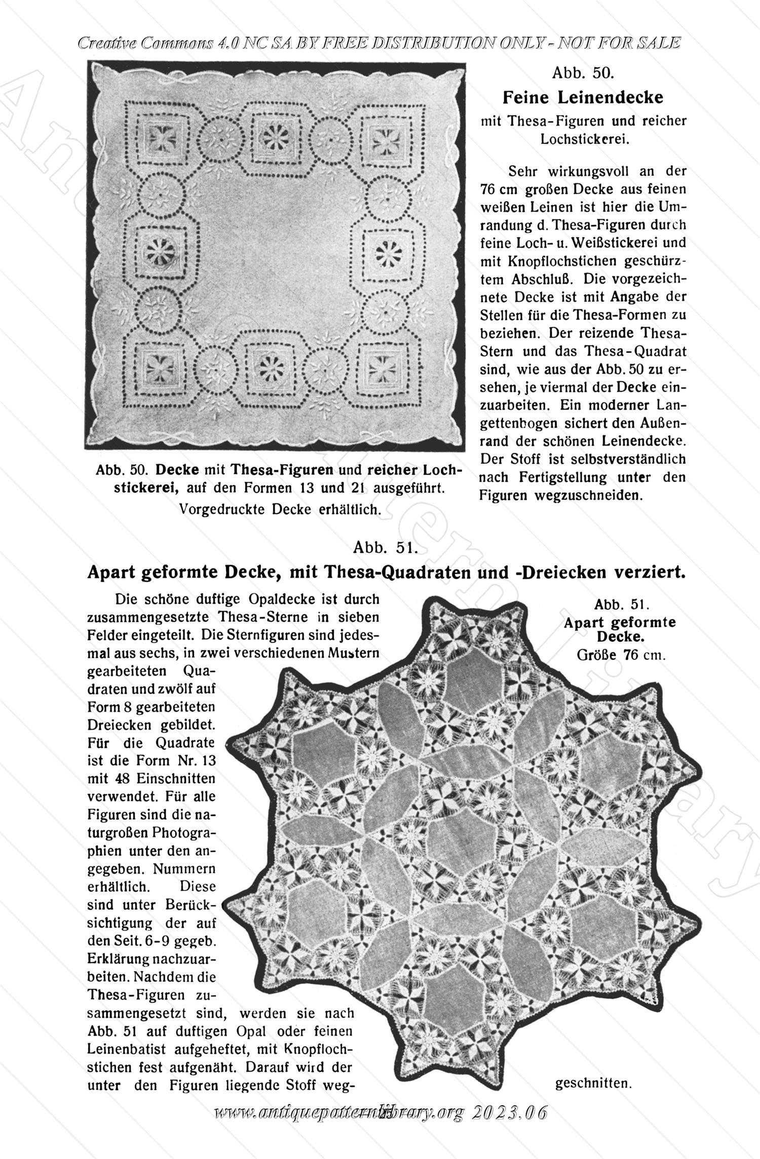 B-YS089 Thesa Handarbeitenbuch