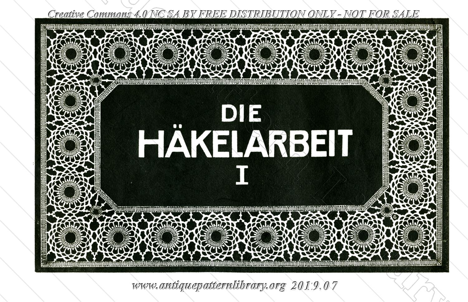 B-YS097 Die Hakelarbeit I