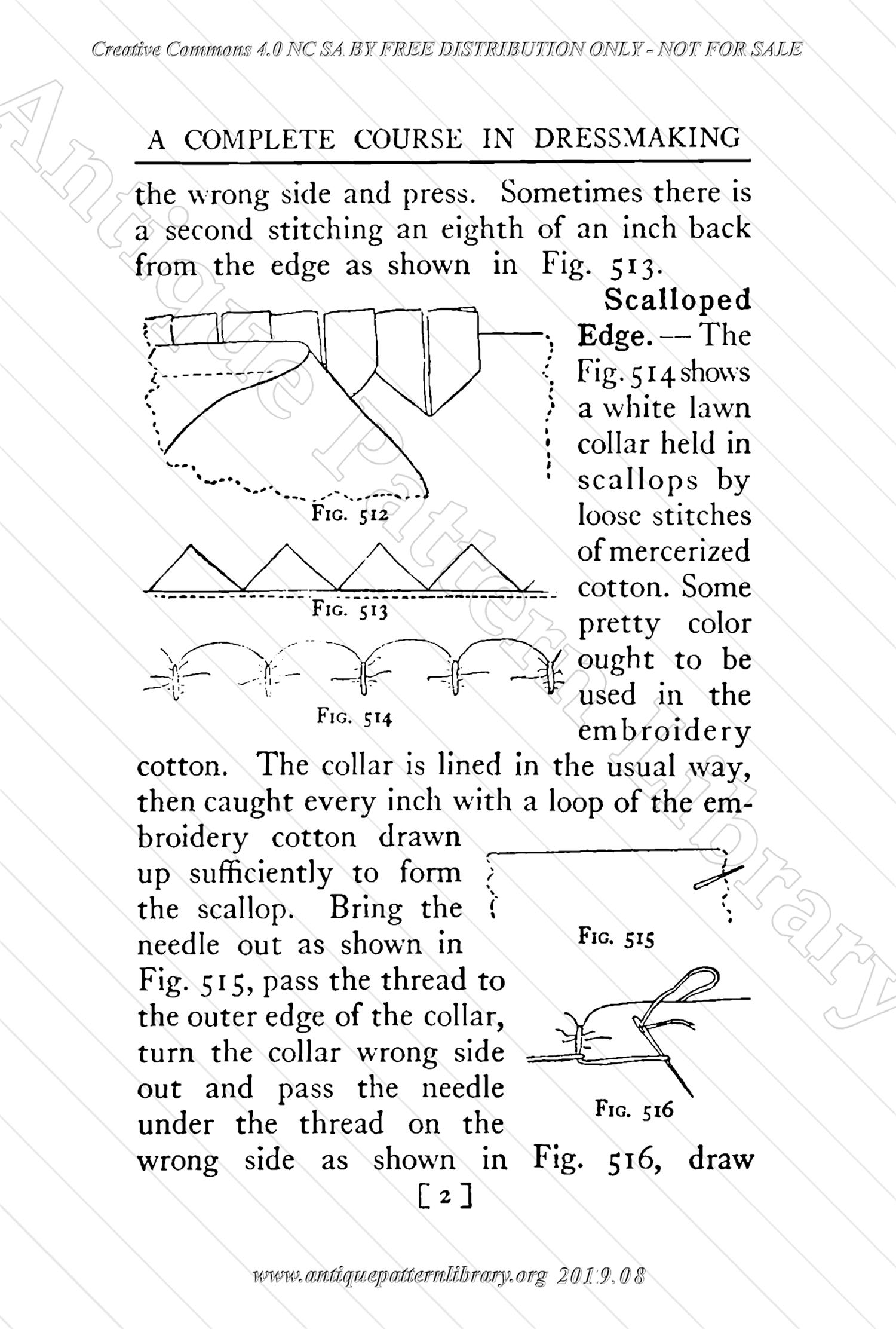 B-YS106 Complete Course in Dressmaking in Twelve Lessons: