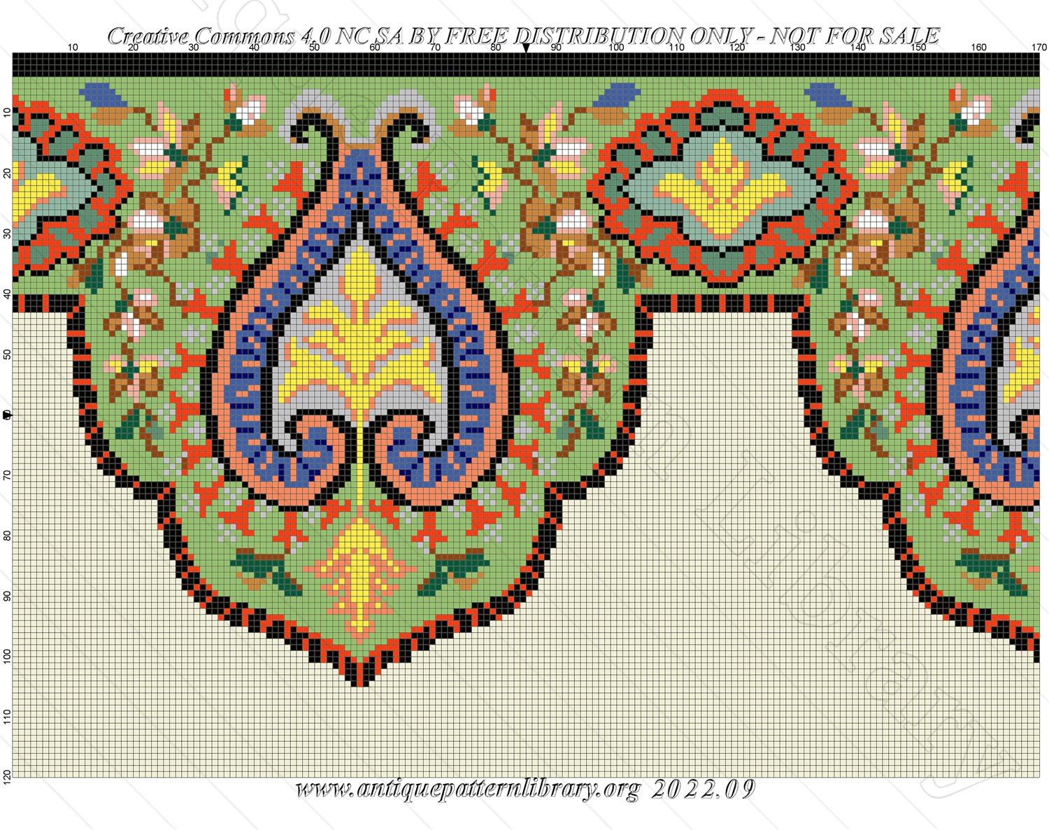 C-MF004 Valance pattern