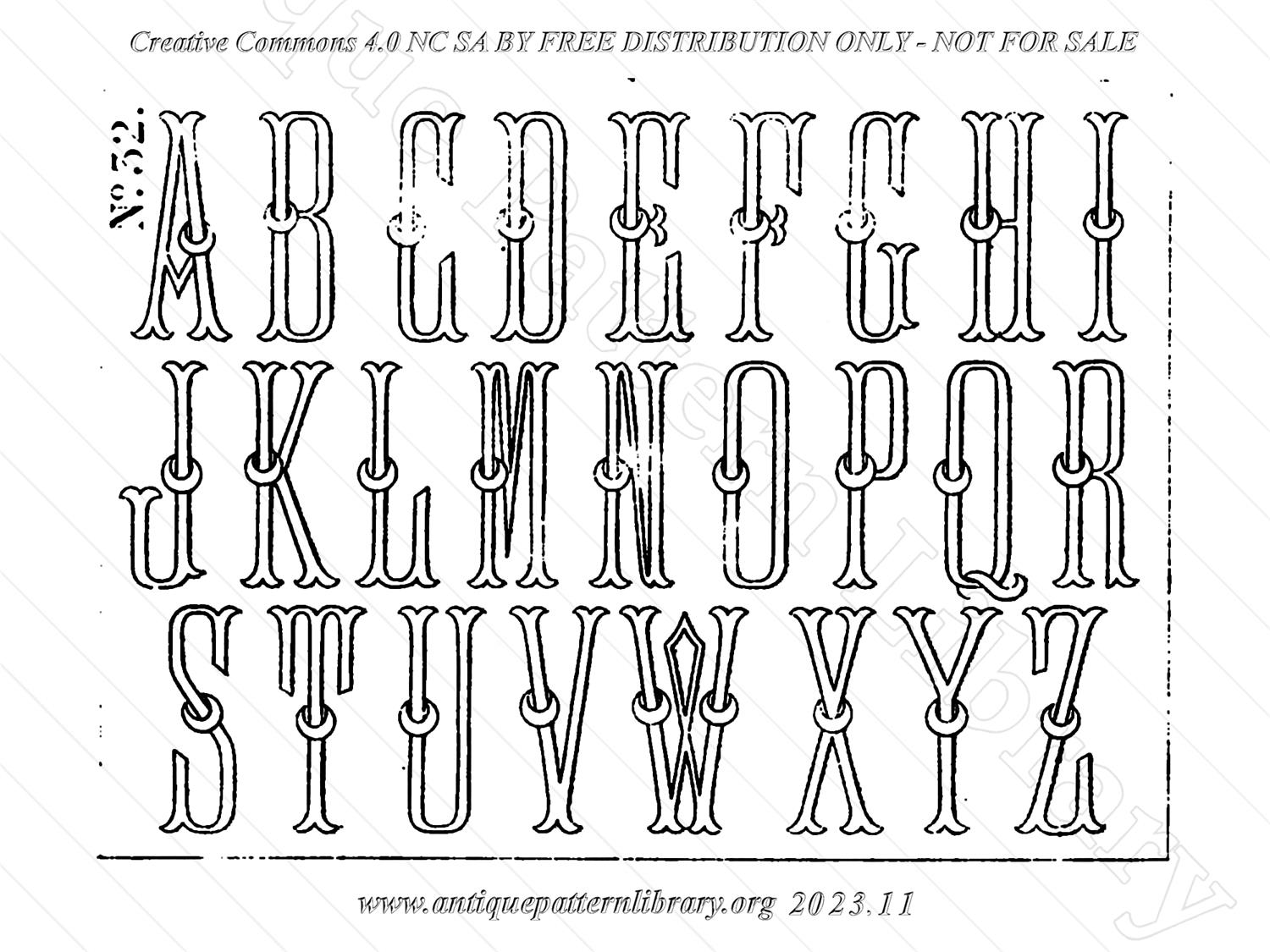 C-PR003 Alphabets Varis