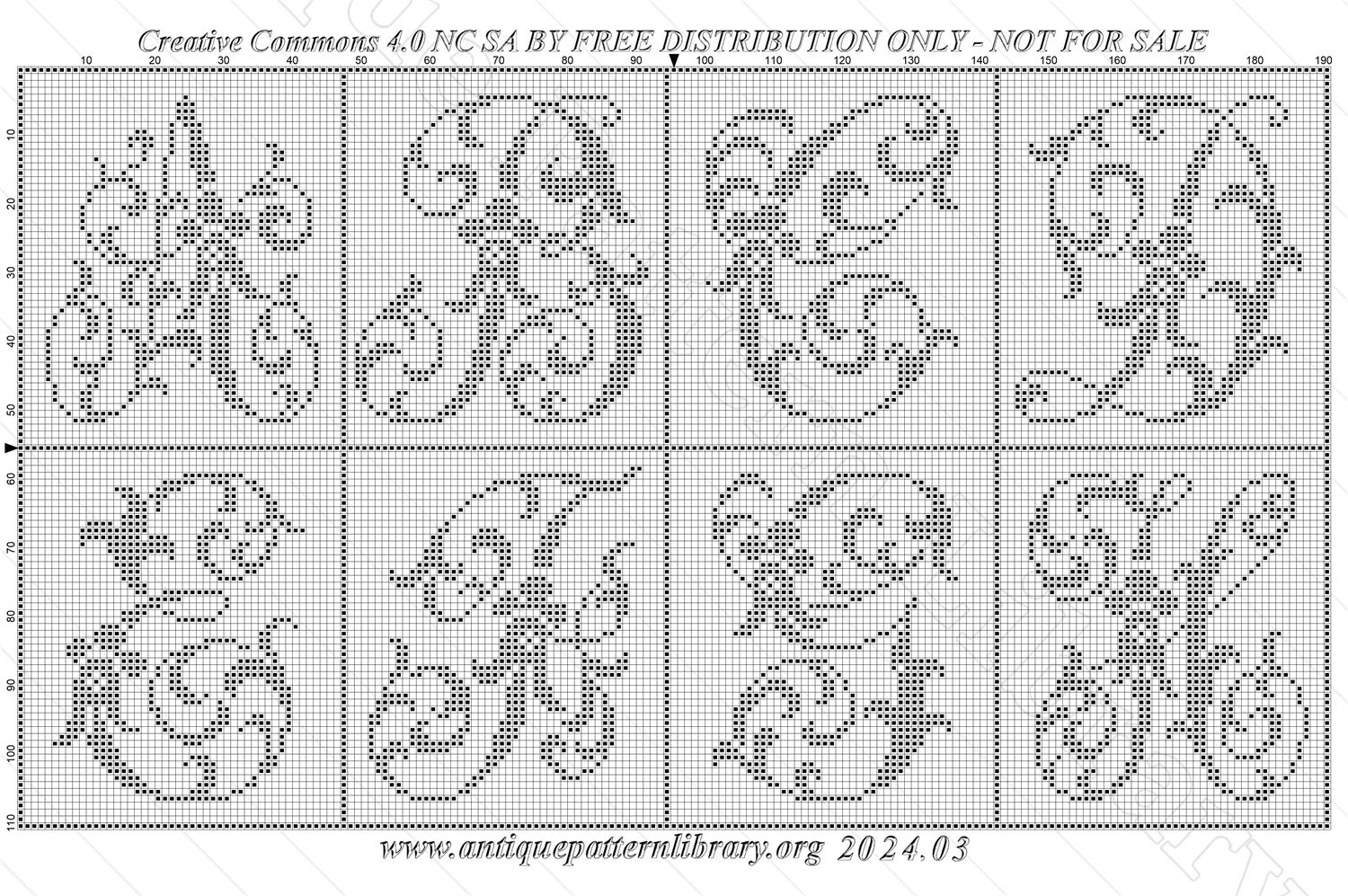 C-PR006 Dessins de Broderies