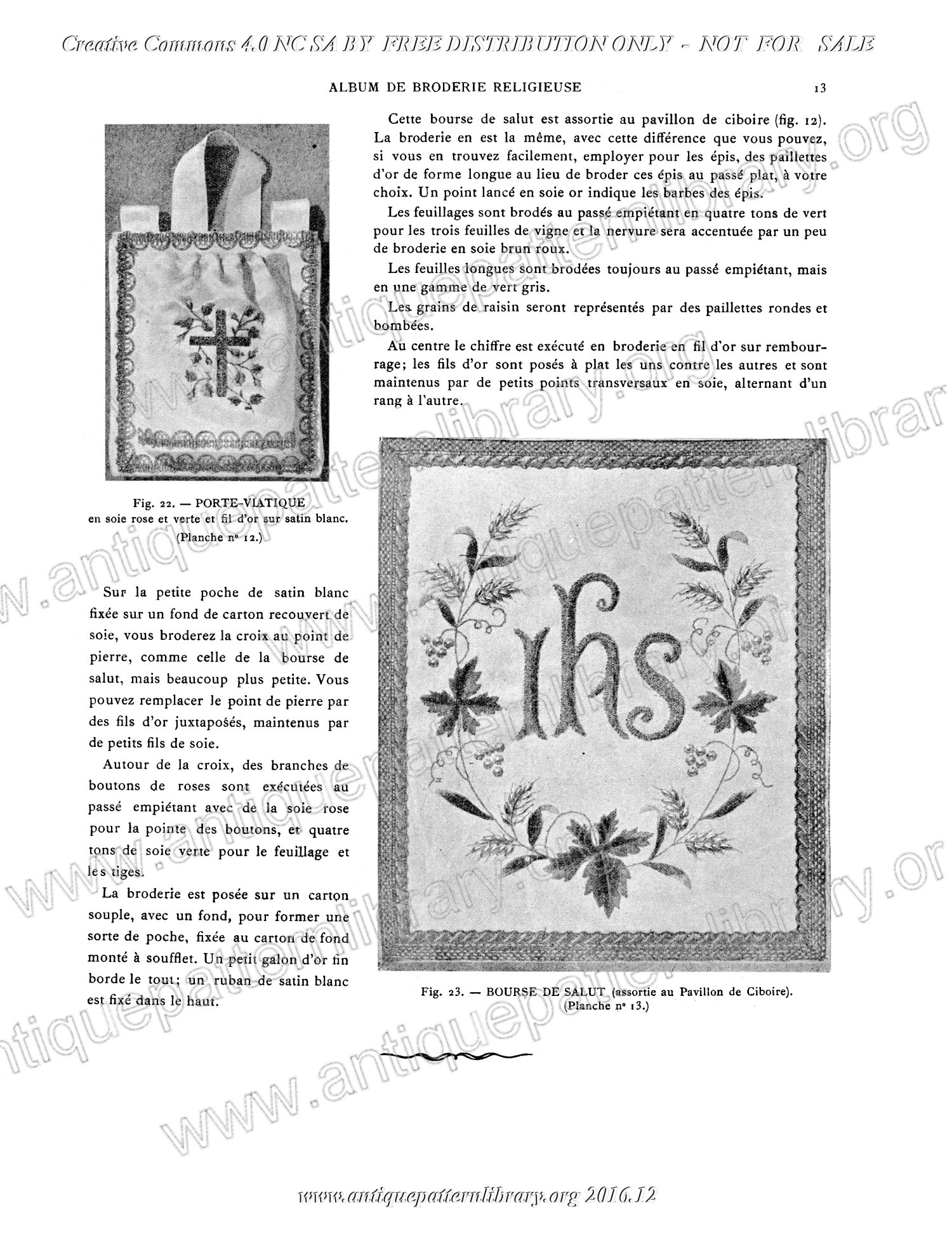 C-YS006 Album de Broderie Religieuse