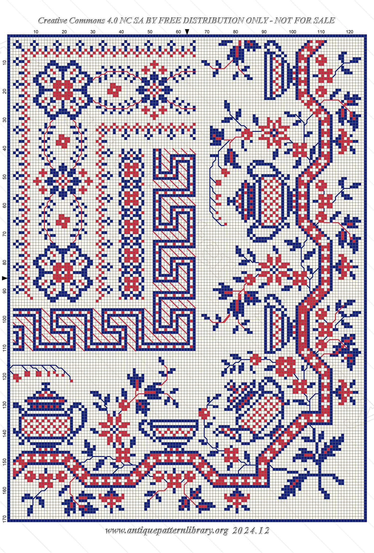 C-YS042 Album pour Ouvrages Broderie russe