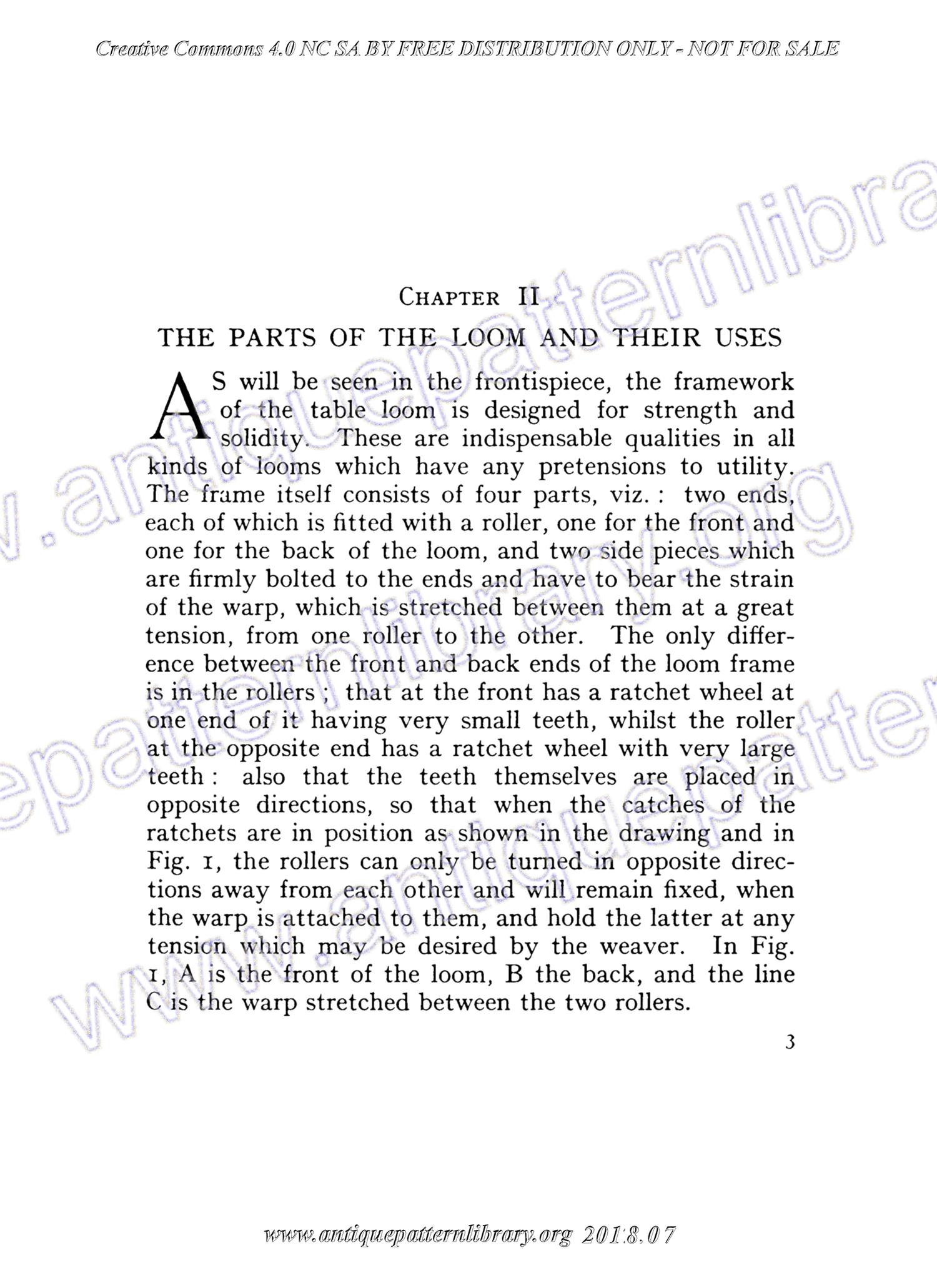 C-YS067 Book III - The Table Loom