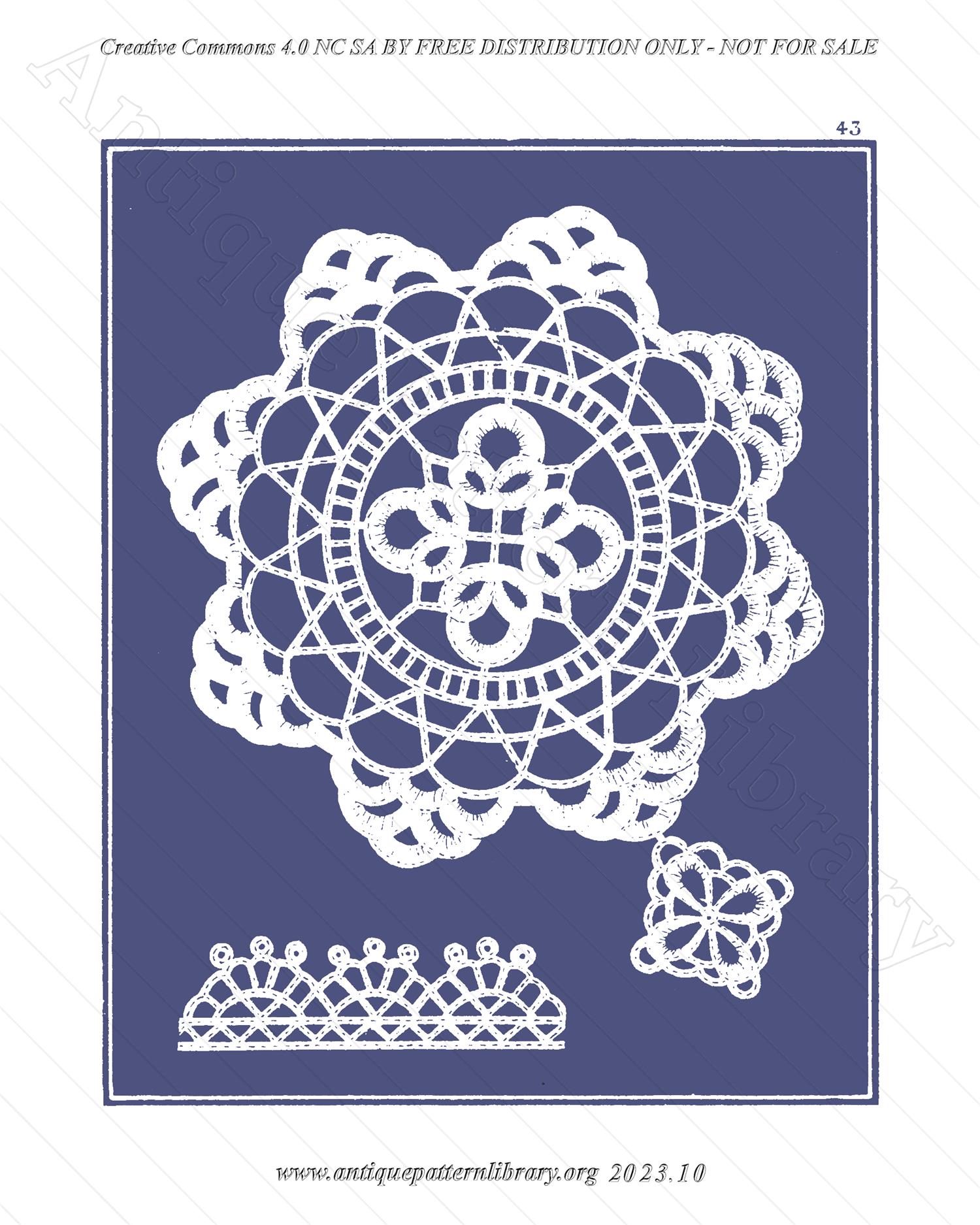 C-YS325 Manuel de Dessins pour Crochet