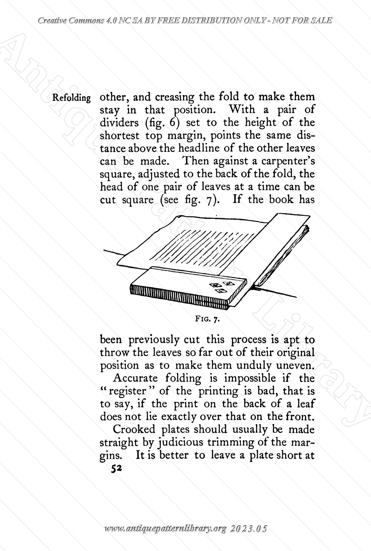 C-YS345 Bookbinding, and the Care of Books