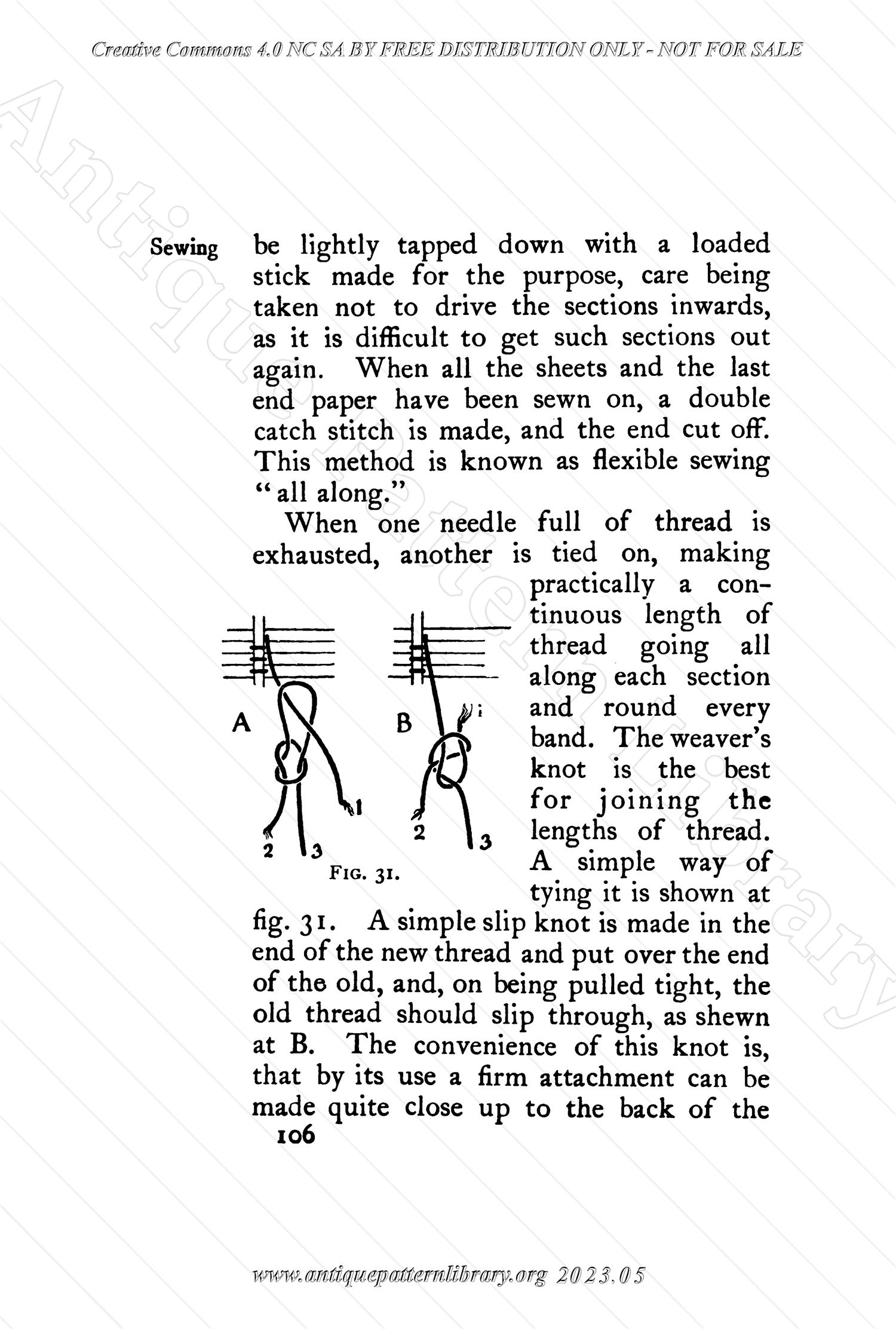 C-YS345 Bookbinding, and the Care of Books