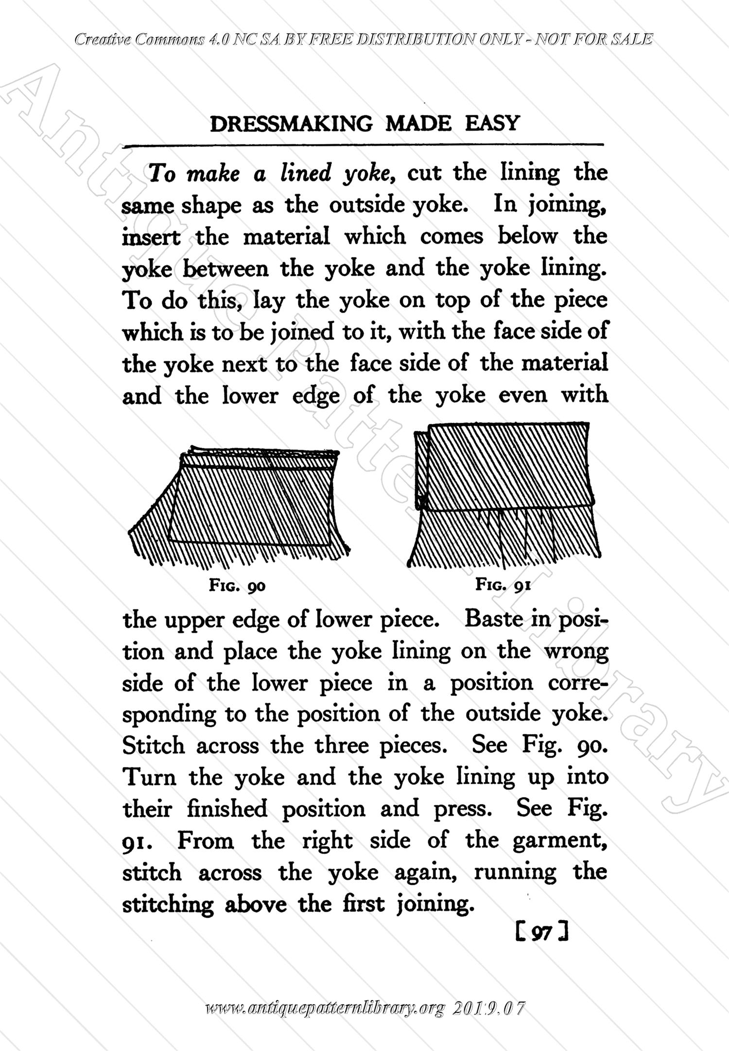 C-YS628 Dressmaking Made Easy