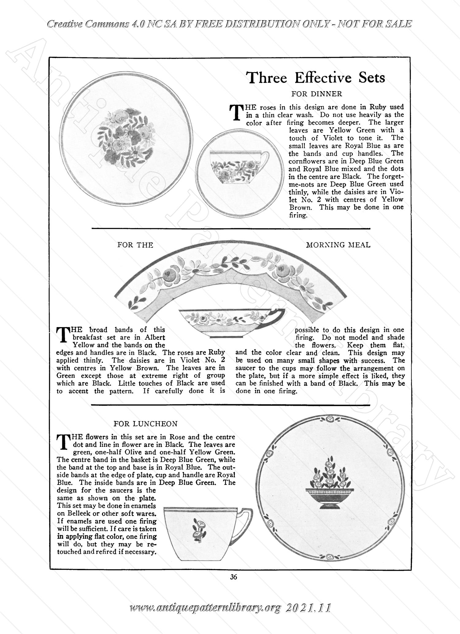 E-CL004 The Priscilla China Painting Book