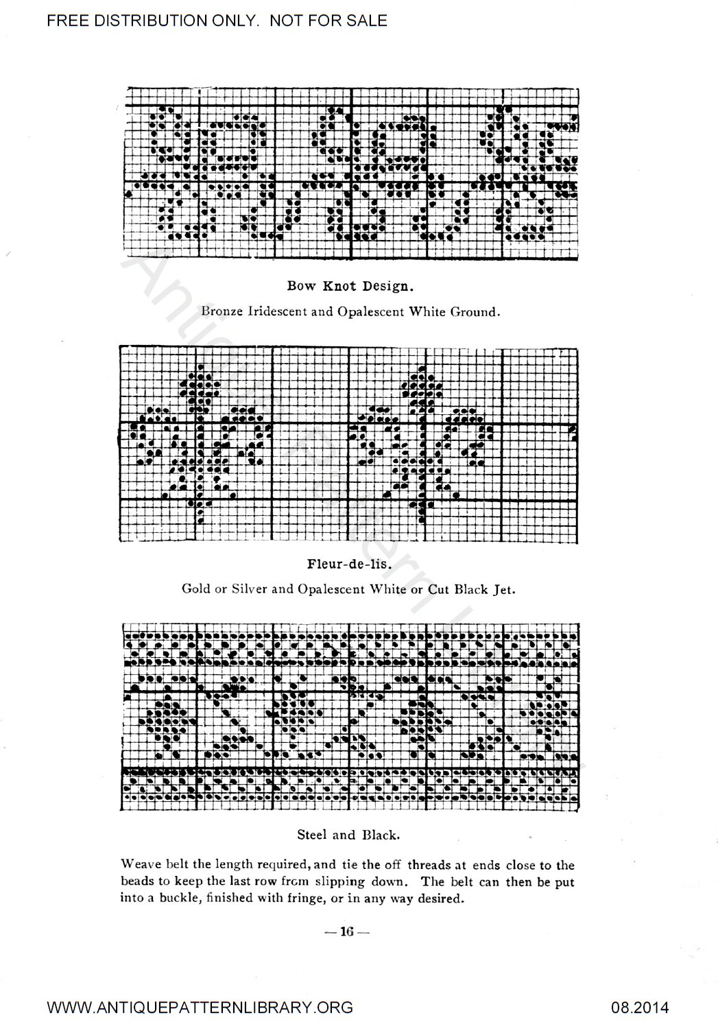 E-LY001 Apache Beadwork