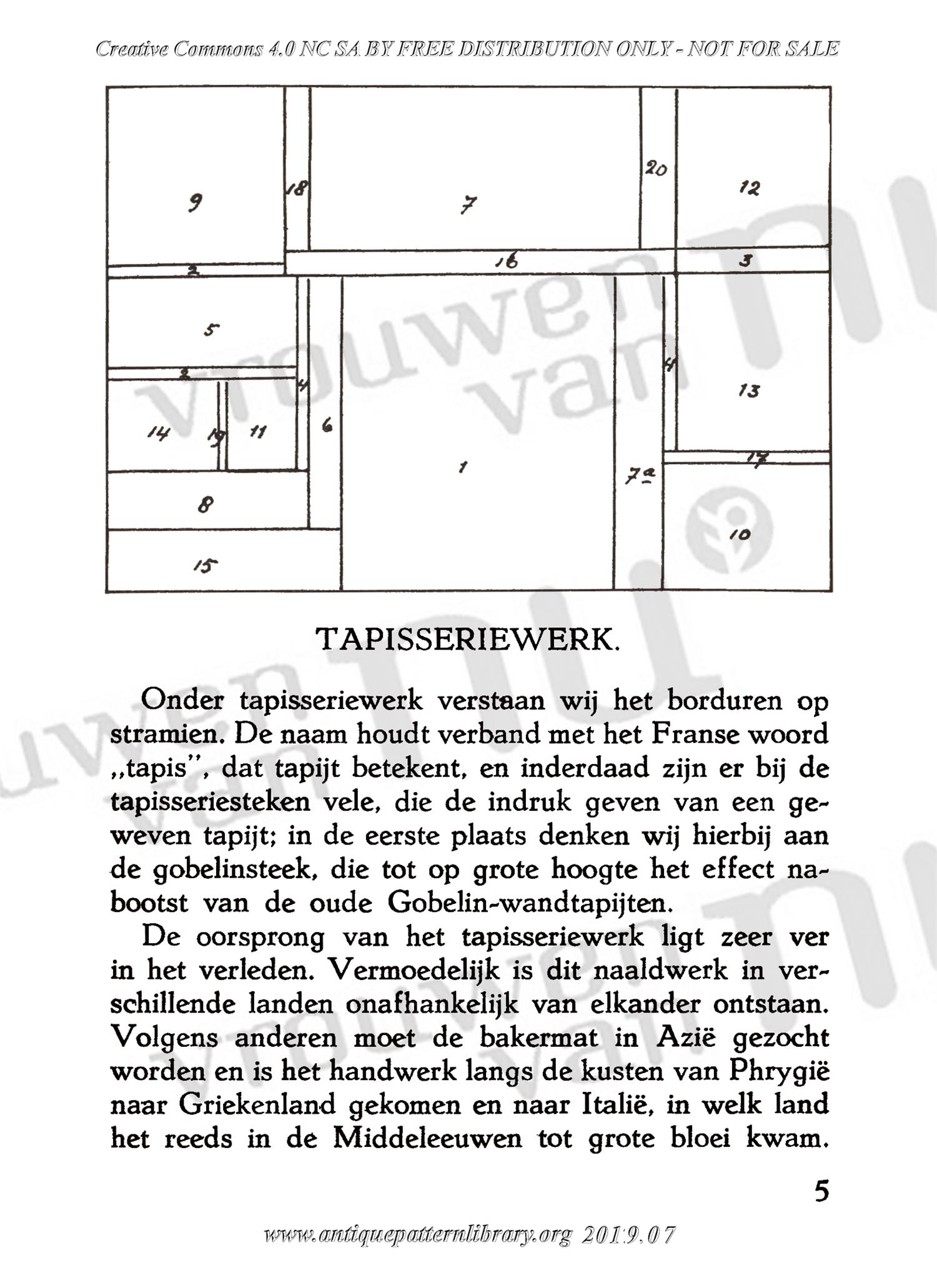 E-WM003 3. Tapisseriewerk