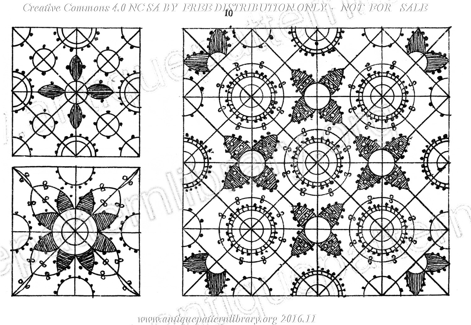 E-WM028 Disegni di Trafori - Punto in Aria