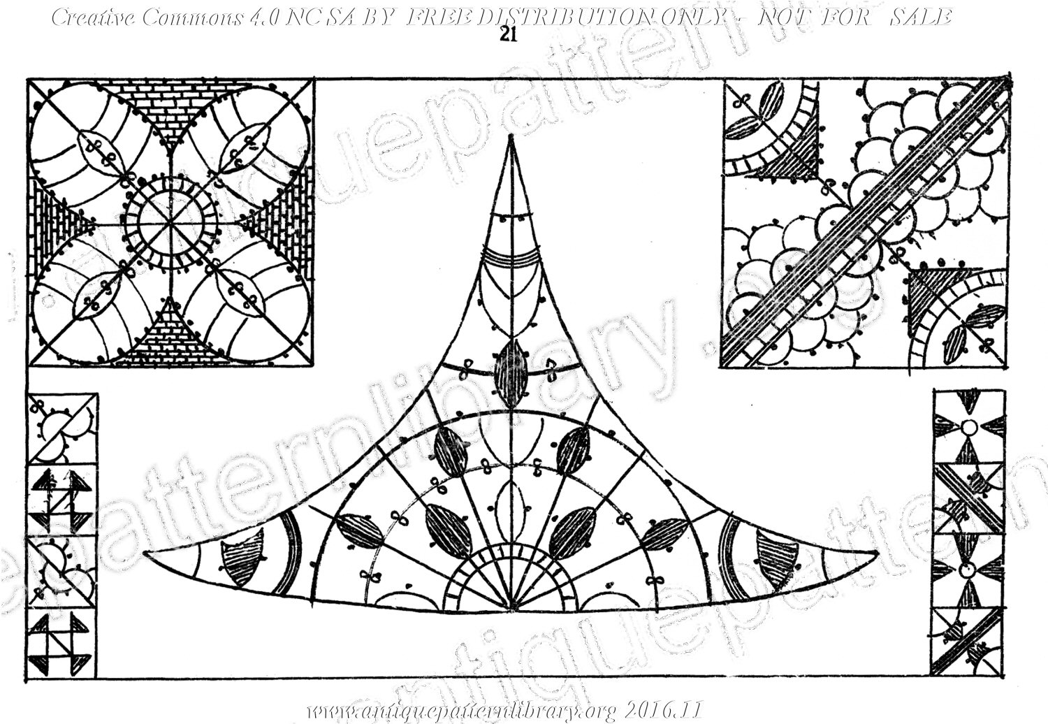 E-WM028 Disegni di Trafori - Punto in Aria