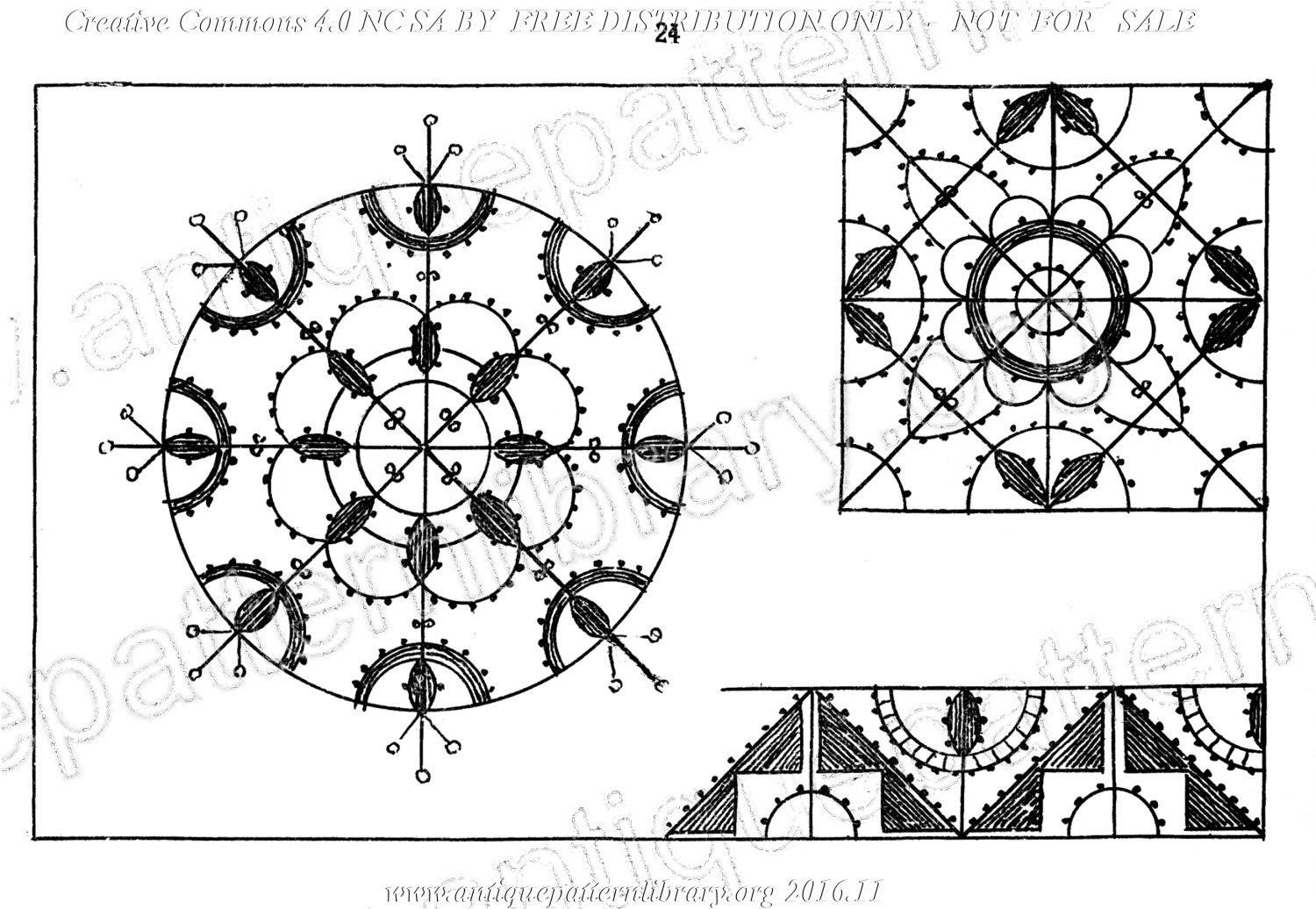 E-WM028 Disegni di Trafori - Punto in Aria